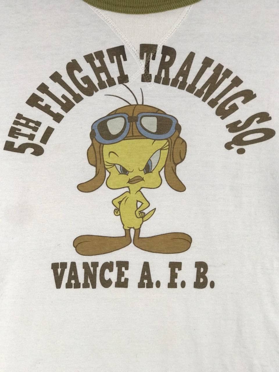 Japanese Brand × TOYS McCOY × Warner Bros Rare collaboration withe tweety air force vance AFB Size US L / EU 52-54 / 3 - 3 Thumbnail