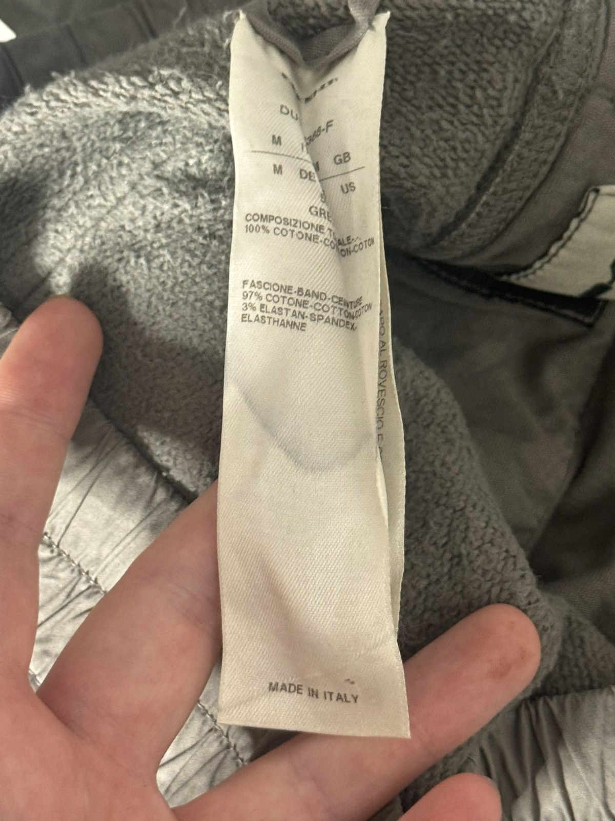 Rick Owens Drkshdw ✅ Rick Owens Drkshdw Mastadon FW17 Sweatpants Grey Beige Size US 32 / EU 48 - 9 Thumbnail