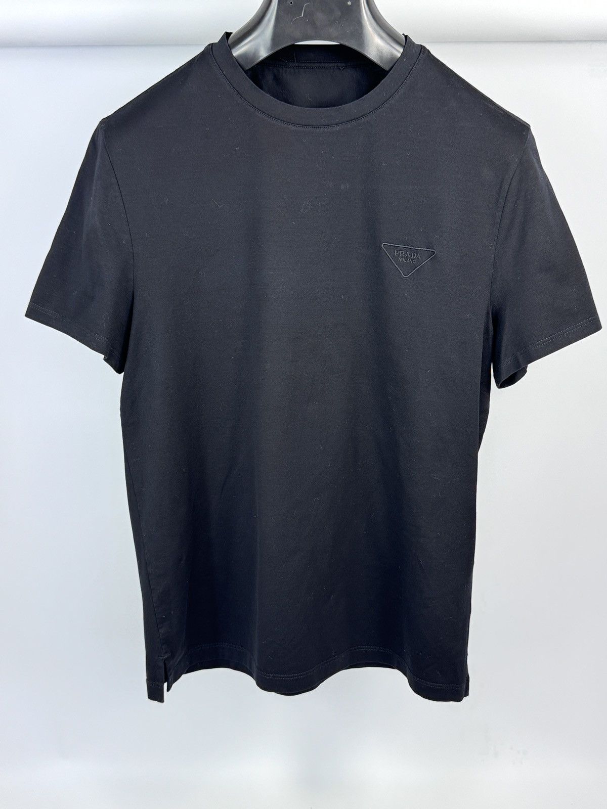 Prada LOGO PRINT T-SHIRT Size US S / EU 44-46 / 1 - 1 Thumbnail
