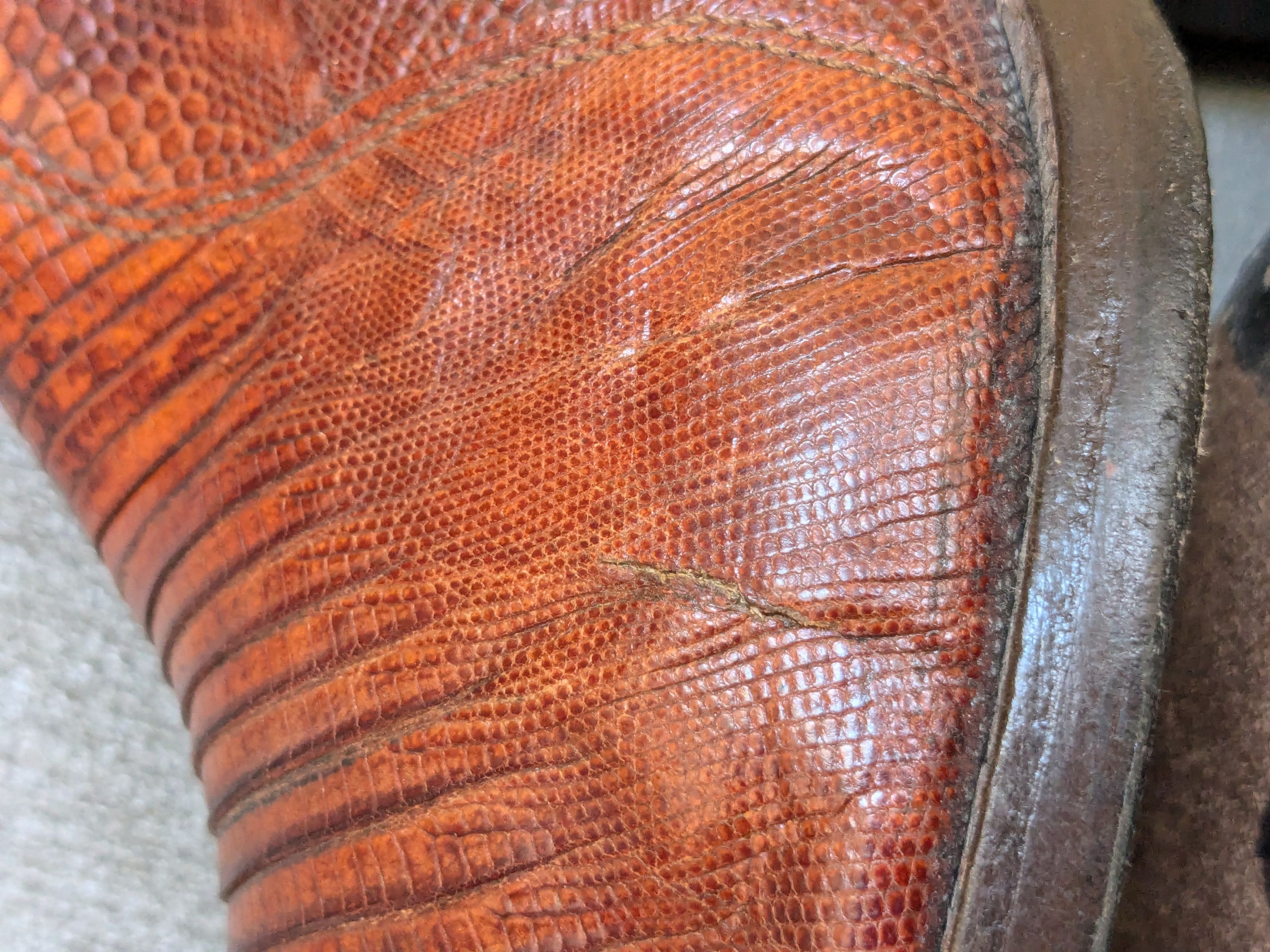 Tony Lama Tony Lama Cowboy Boots Lizard Brown 9.5 D Botas USA Size US 9.5 / EU 42-43 - 10 Thumbnail