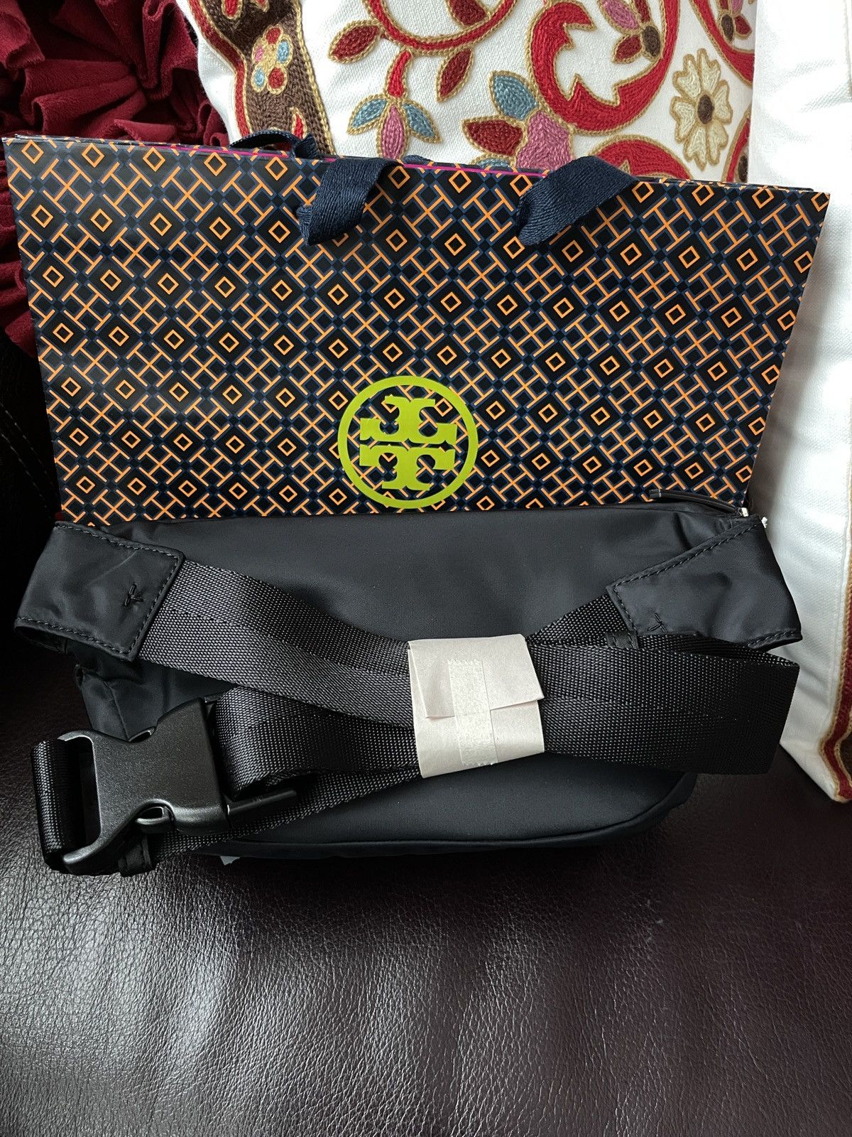 Tory Burch Latest New Tory Burch Black Nylon Belt Bag Sling Fanny Pack Size ONE SIZE - 5 Thumbnail