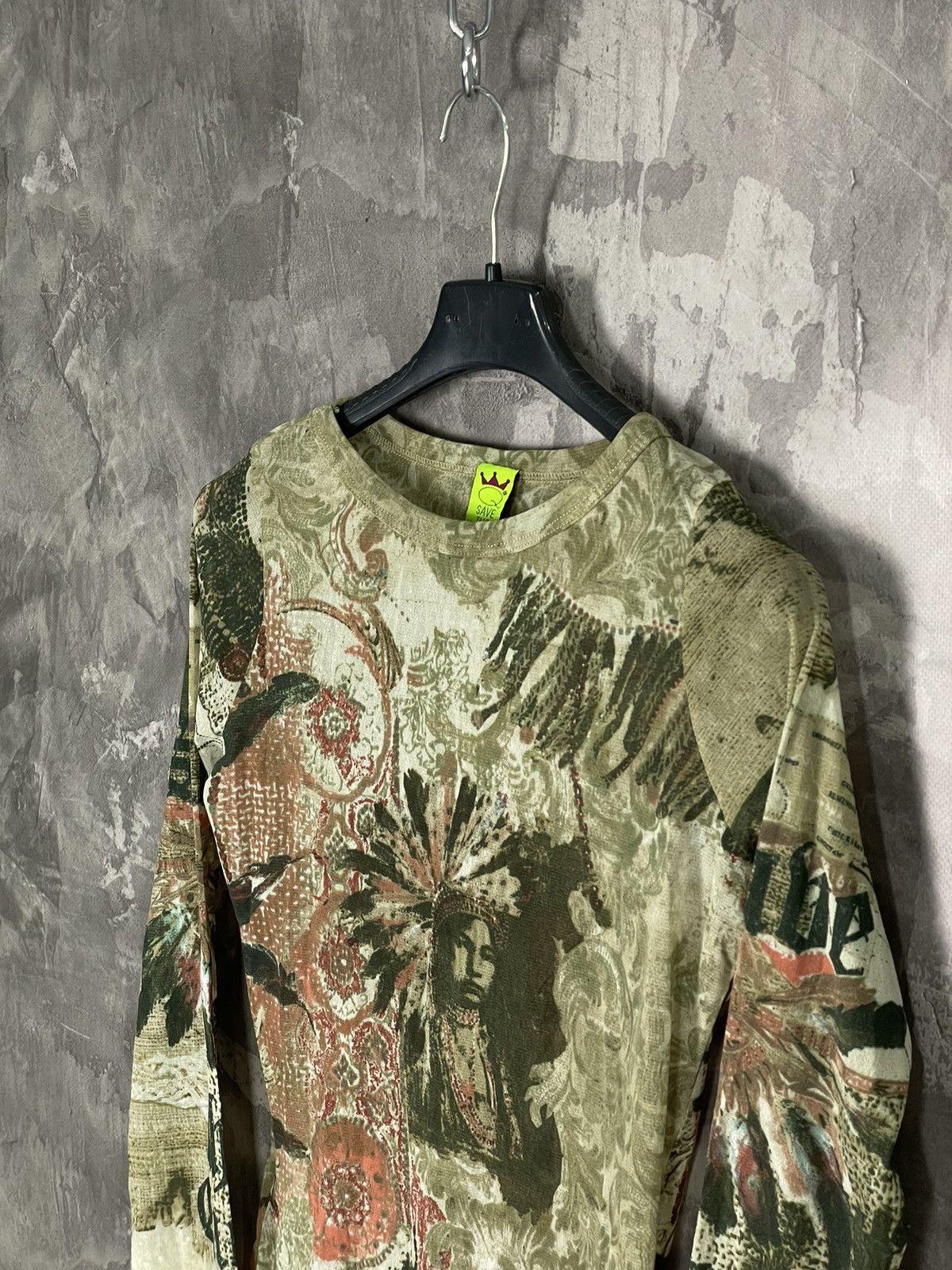 Japanese Brand Vintage Save The Queen Long Sleeve Overprinted T shirt 90s Size M / US 6-8 / IT 42-44 - 6 Thumbnail