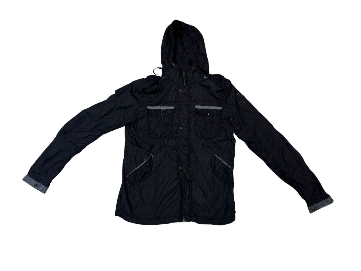 Diesel Diesel Vintage Nylon Hooded Full Zip Jacket Coat Large Size US L / EU 52-54 / 3 - 5 Thumbnail