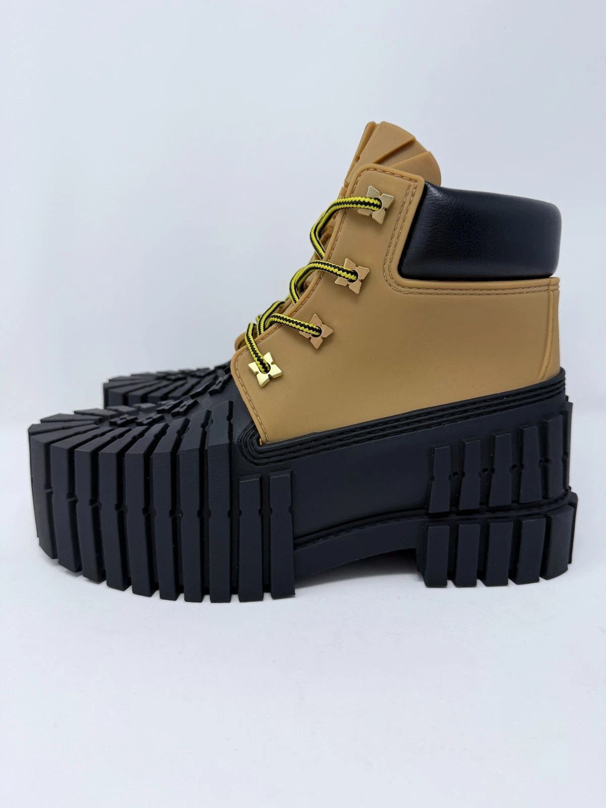 MSCHF MSCHF 2x4 Timberland Duck Boot Wheat Brown Black Size US 8 / EU 41 - 5 Thumbnail