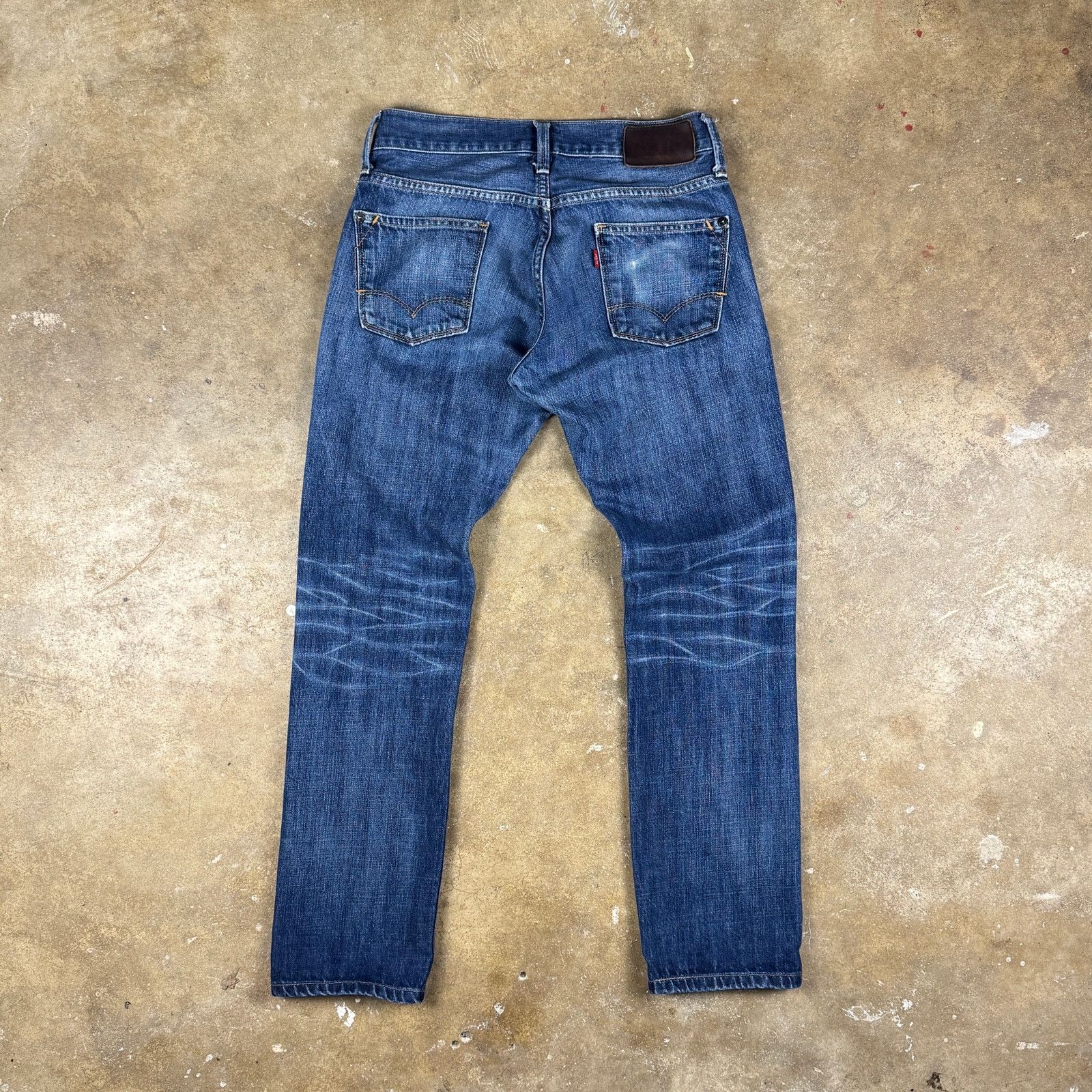 Levi's Levi’s Redline Straight Jeans Men’s 30x30 Dark Wash Vintage Size US 30 / EU 46 - 6 Thumbnail
