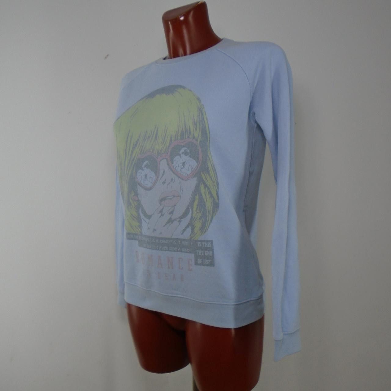Vintage Women's Sweatshirt Karssen. Blue. XS. Used. Good Size XS / US 0-2 / IT 36-38 - 5 Thumbnail