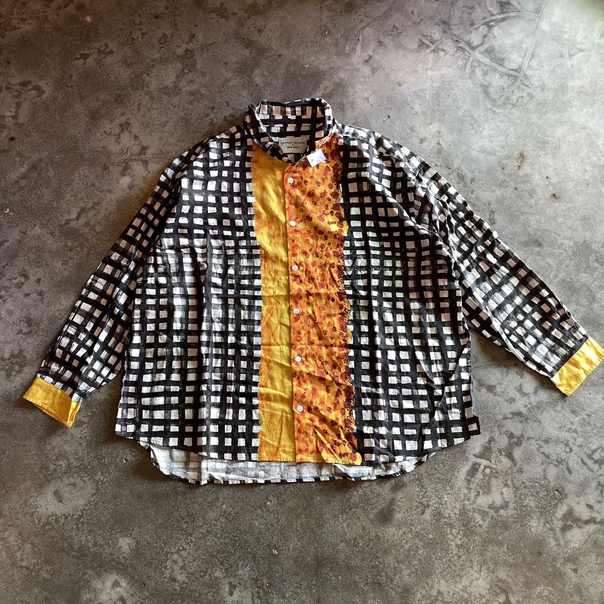 Designer × Japanese Brand × Tsumori Chisato Tsumori Chisato Niko And Printed Button Ups Baggy Cut Size US M / EU 48-50 / 2 - 1 Thumbnail