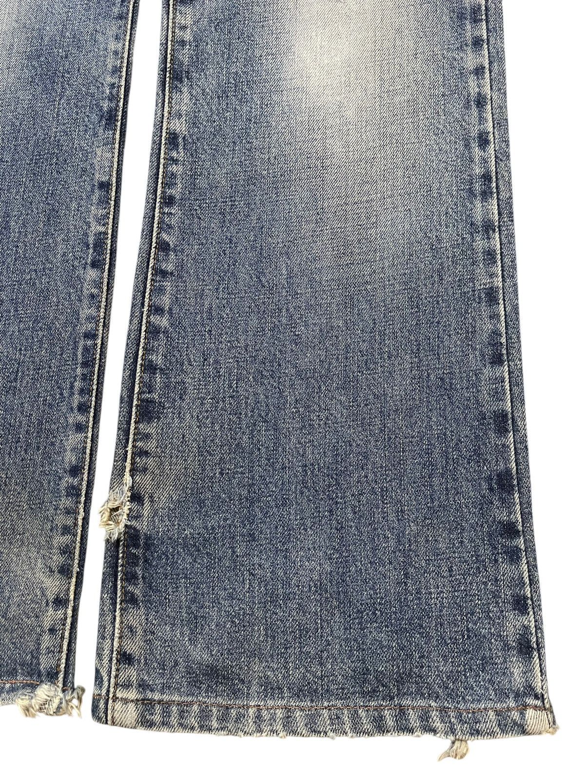 Edwin Vintage Edwin 401 Blue Wash Faded Style Wide Leg Jeans Size US 32 / EU 48 - 8 Thumbnail