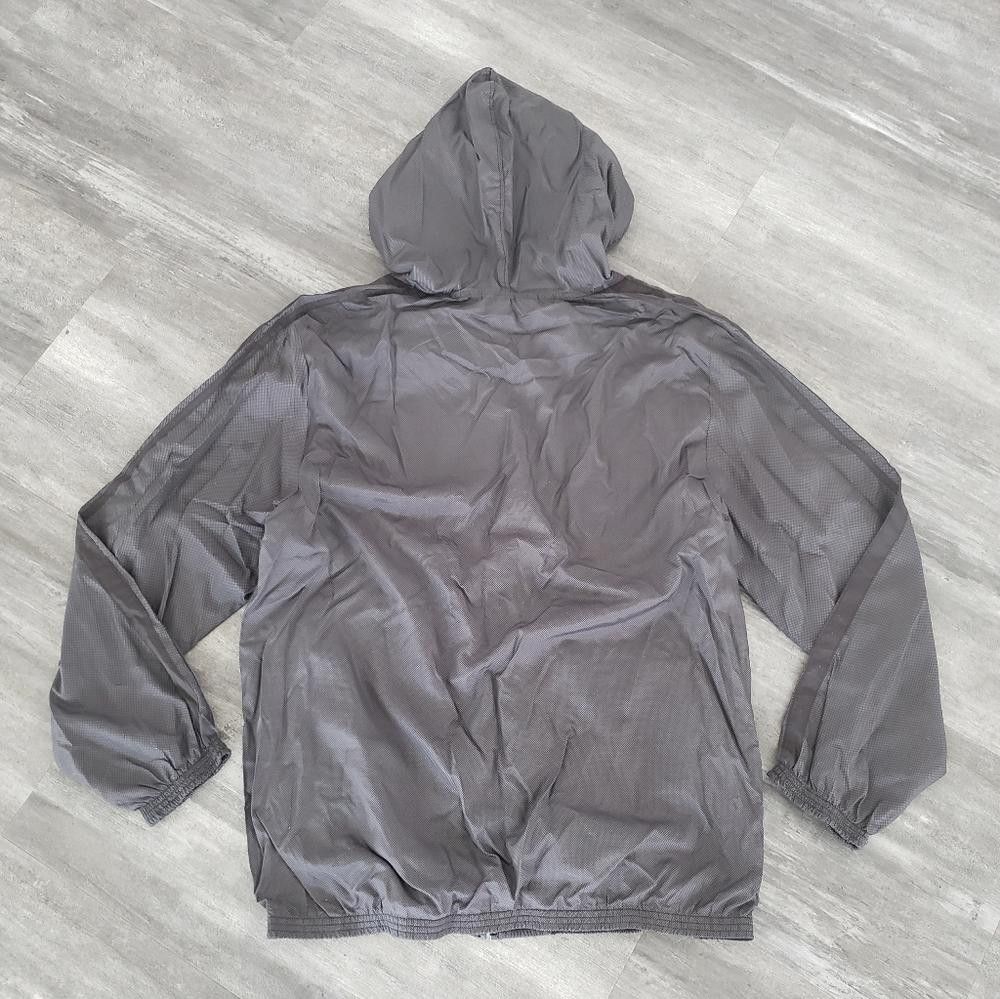 Designer Black Grey Tec-One Lightweight Zip Up Size US XL / EU 56 / 4 - 2 Thumbnail