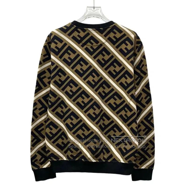 Fendi Fendi Brown Knit Sweater for Women . Size M / US 6-8 / IT 42-44 - 2 Thumbnail