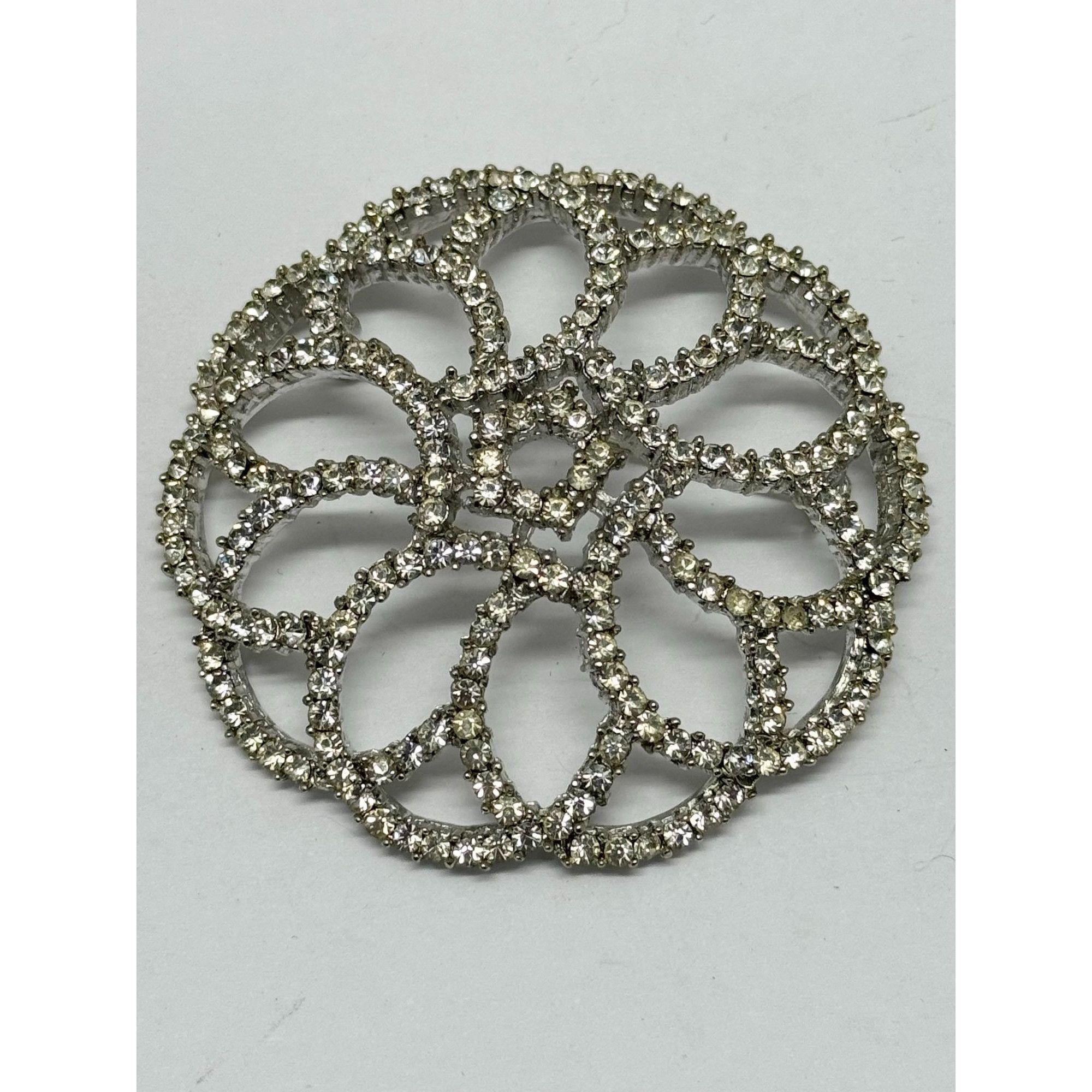 Vintage Vintage Capri rhinestone brooch pin Size ONE SIZE - 1 Thumbnail