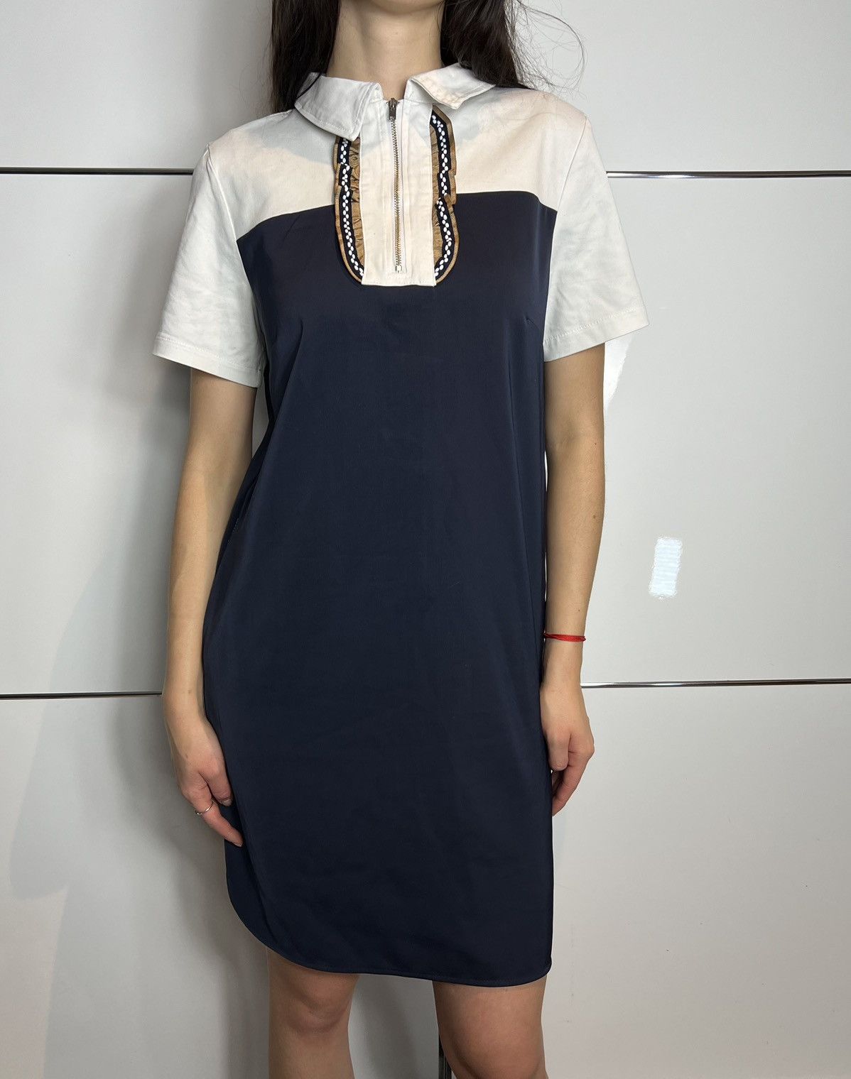 Sandro Dress Sandro Paris Polo Cotton Size M / US 6-8 / IT 42-44 - 1 Thumbnail