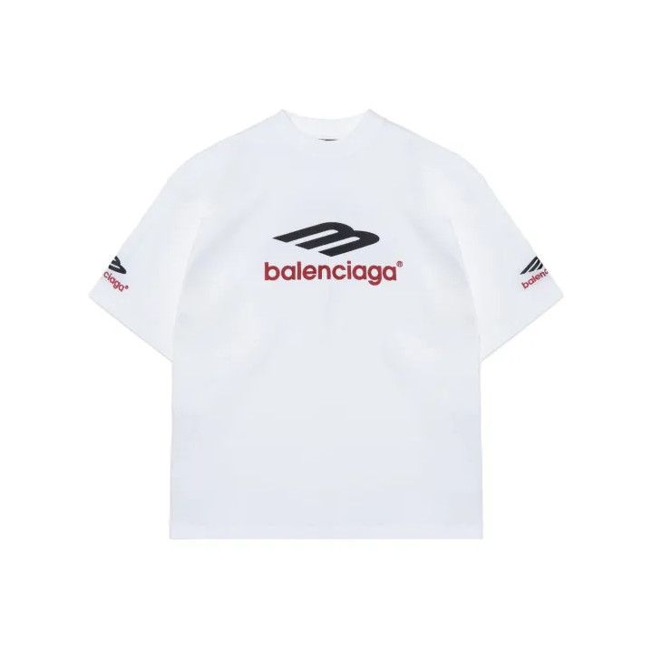 Balenciaga Balenciaga 3B Sports Icon Logo Embroidered T-Shirt Size US XXS / EU 40 - 1 Thumbnail