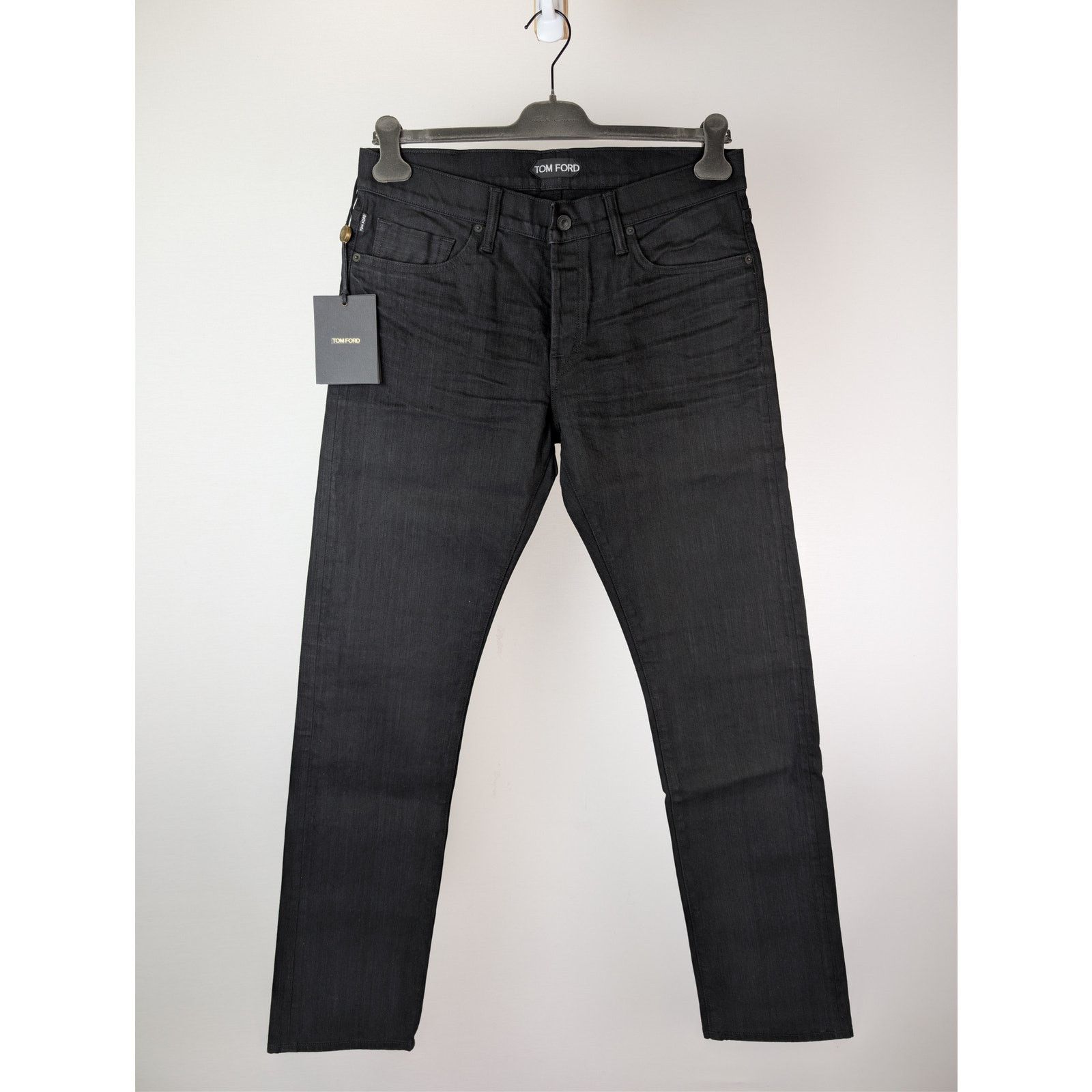 Tom Ford o1rshd1 Straight-Fit Denim Jeans in Black Size US 33 - 10 Thumbnail