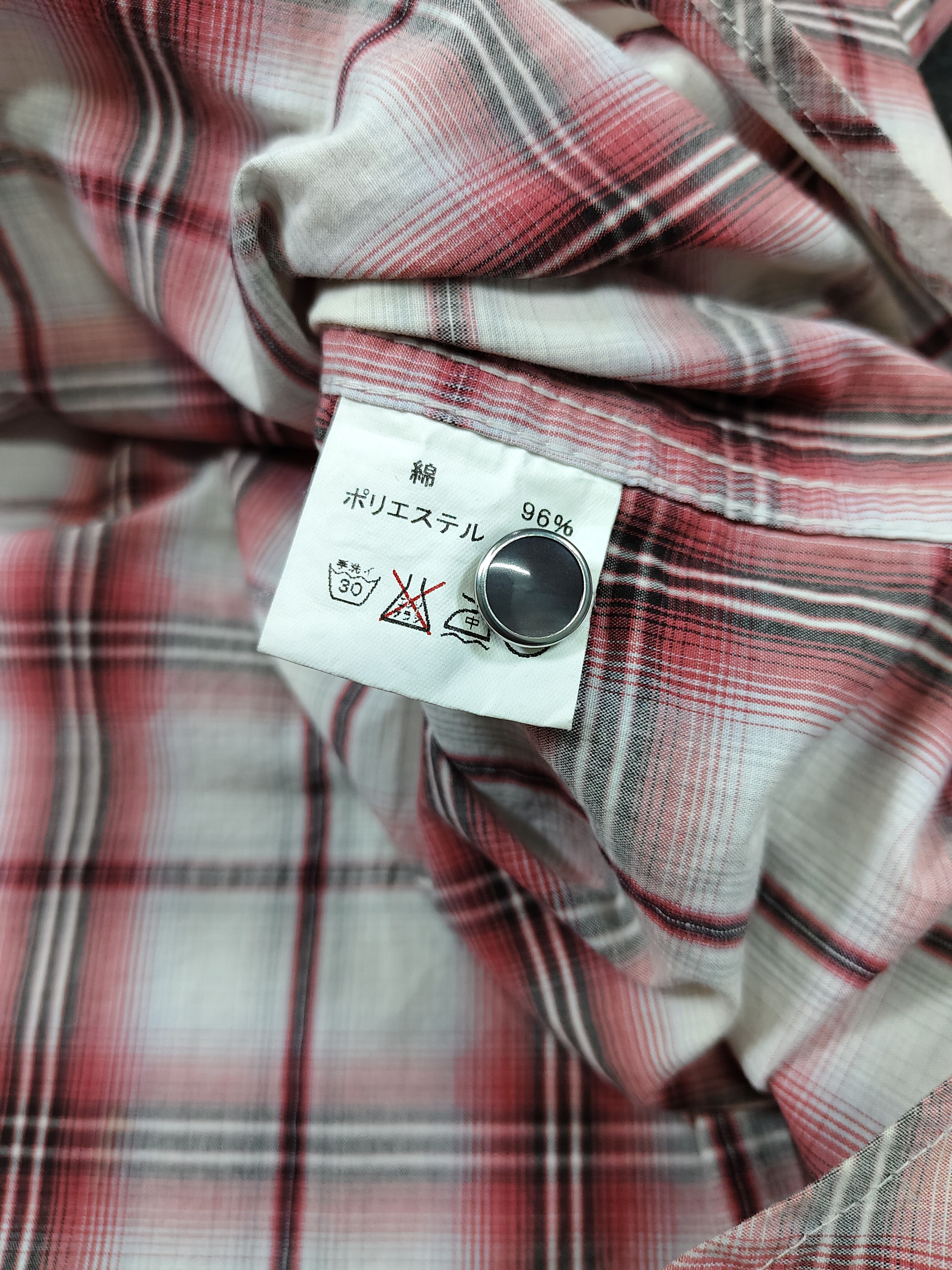Full Count & Co. Full Count🇯🇵 Western Gradient Plaid & Contras Piping Shirt Size US S / EU 44-46 / 1 - 7 Thumbnail