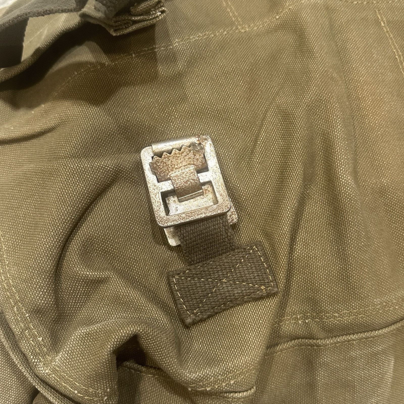 Ralph Lauren NWT Ralph Lauren Distressed Military Canvas Messenger Bag Size ONE SIZE - 5 Thumbnail