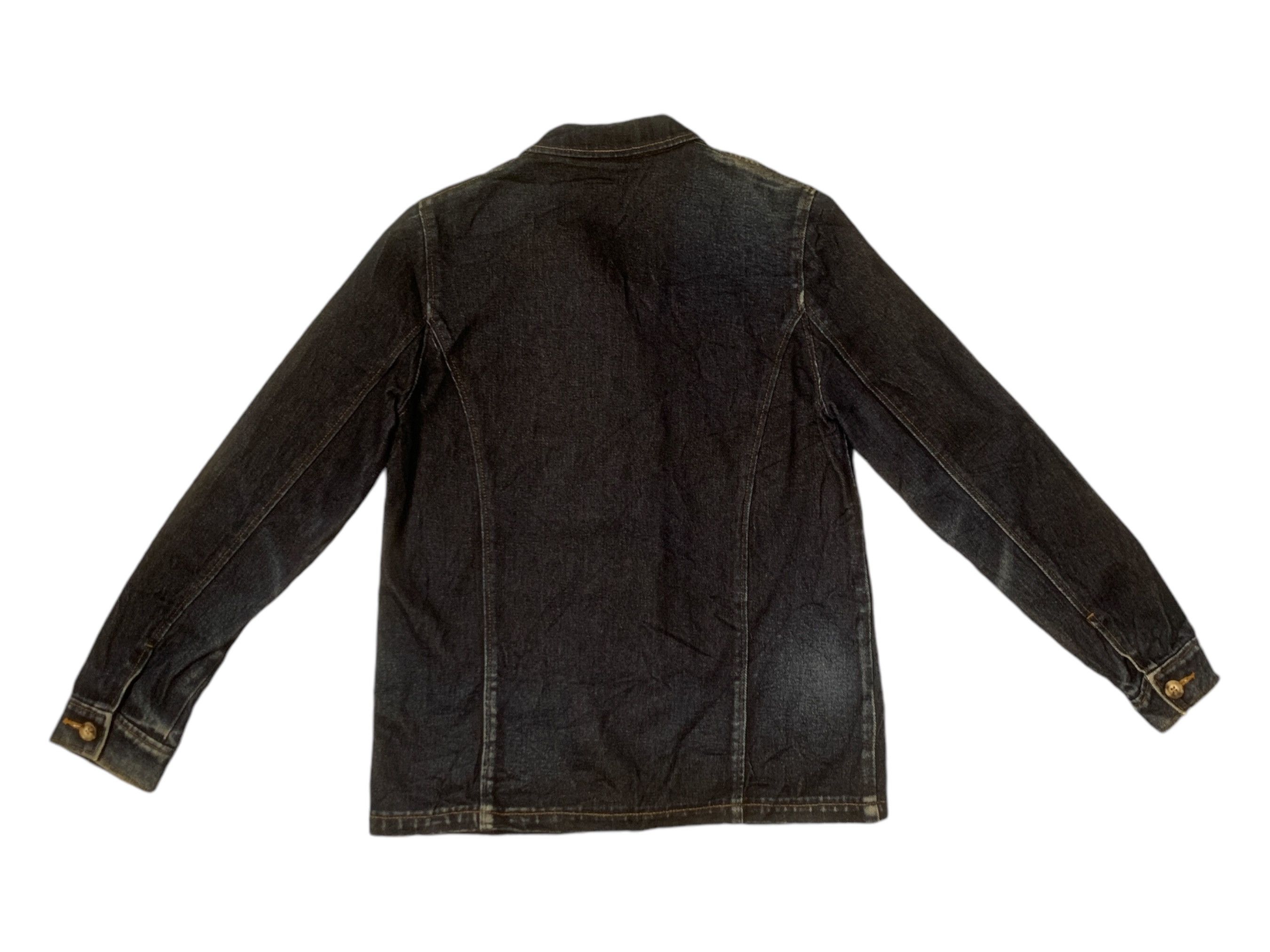 Japanese Brand Rare Design Vintage Ray Cassin Denim Jackets Size M / US 6-8 / IT 42-44 - 2 Thumbnail