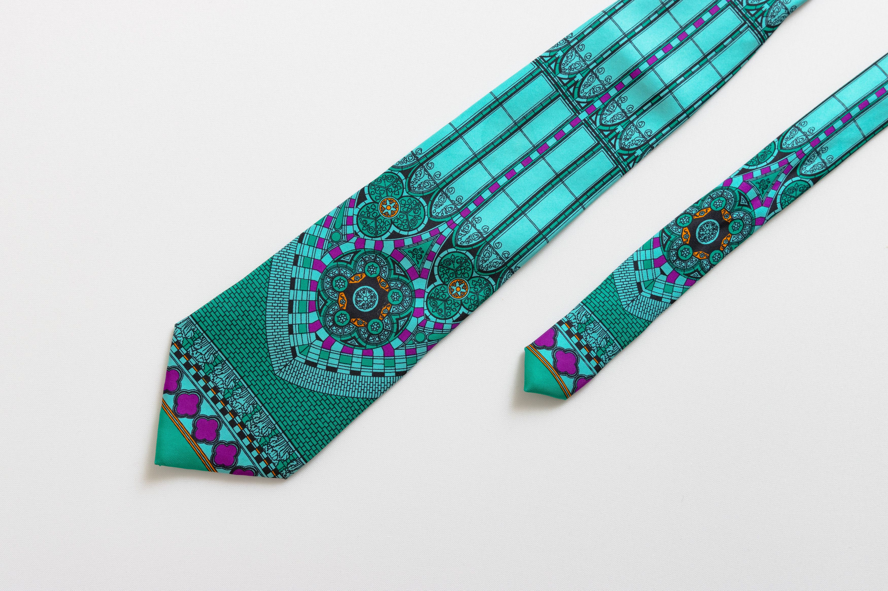 Pal Zileri Pal Zileri Tie abstract pattern necktie retro beautiful 03 Size ONE SIZE - 1 Thumbnail
