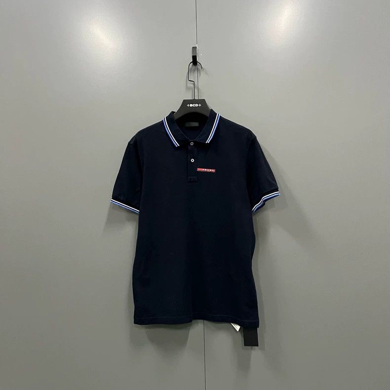 Prada Labeled letter polo shirt 2502-Nextarrow