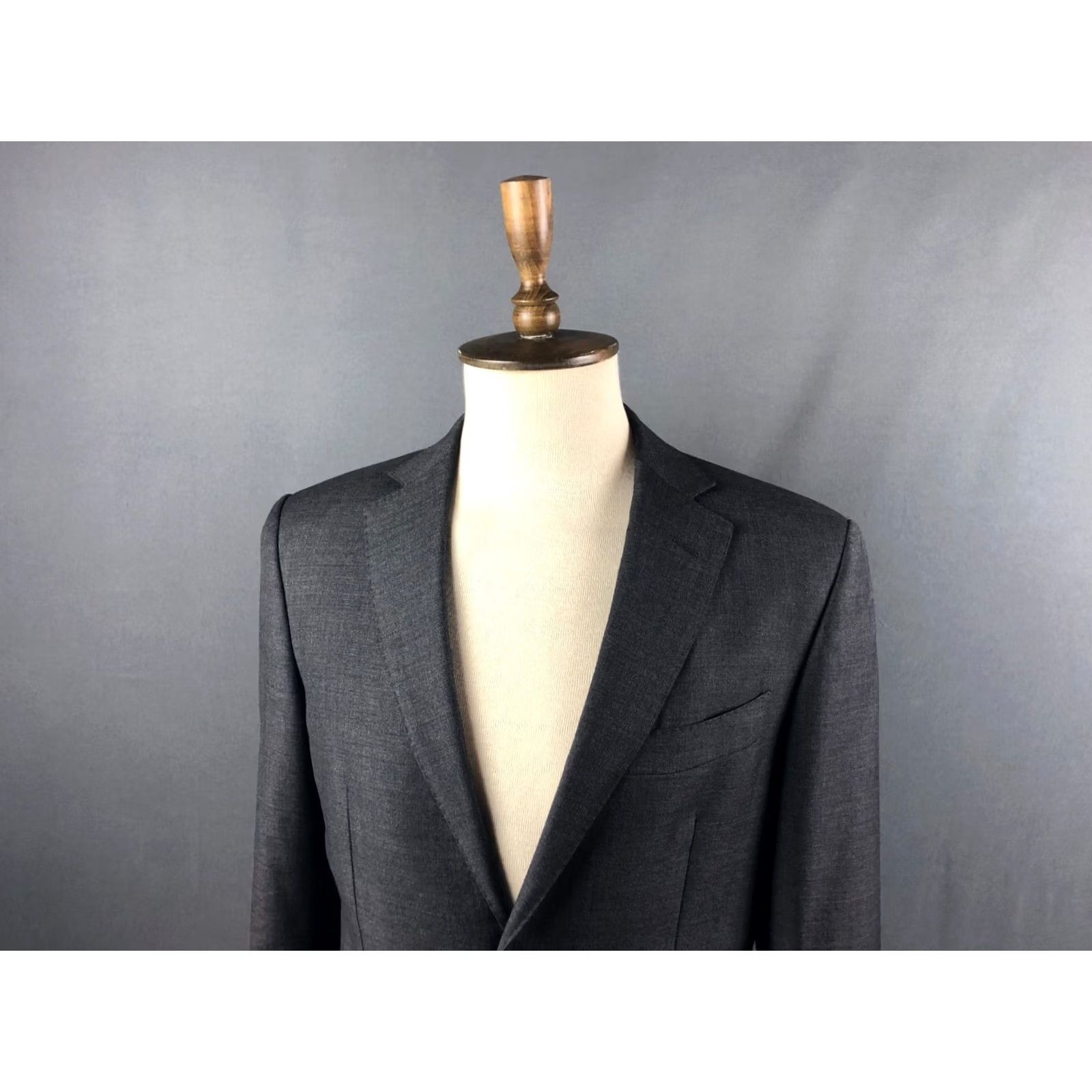 Suitsupply Suitsupply Blazer Wool Gray Men 38 Size 38R - 4 Thumbnail
