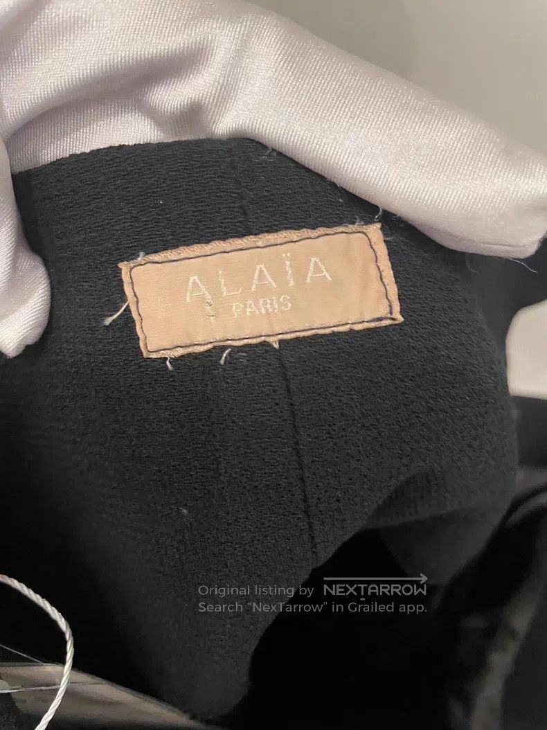 Alaia Alaia Black wool dress Size S / US 4 / IT 40 - 5 Thumbnail