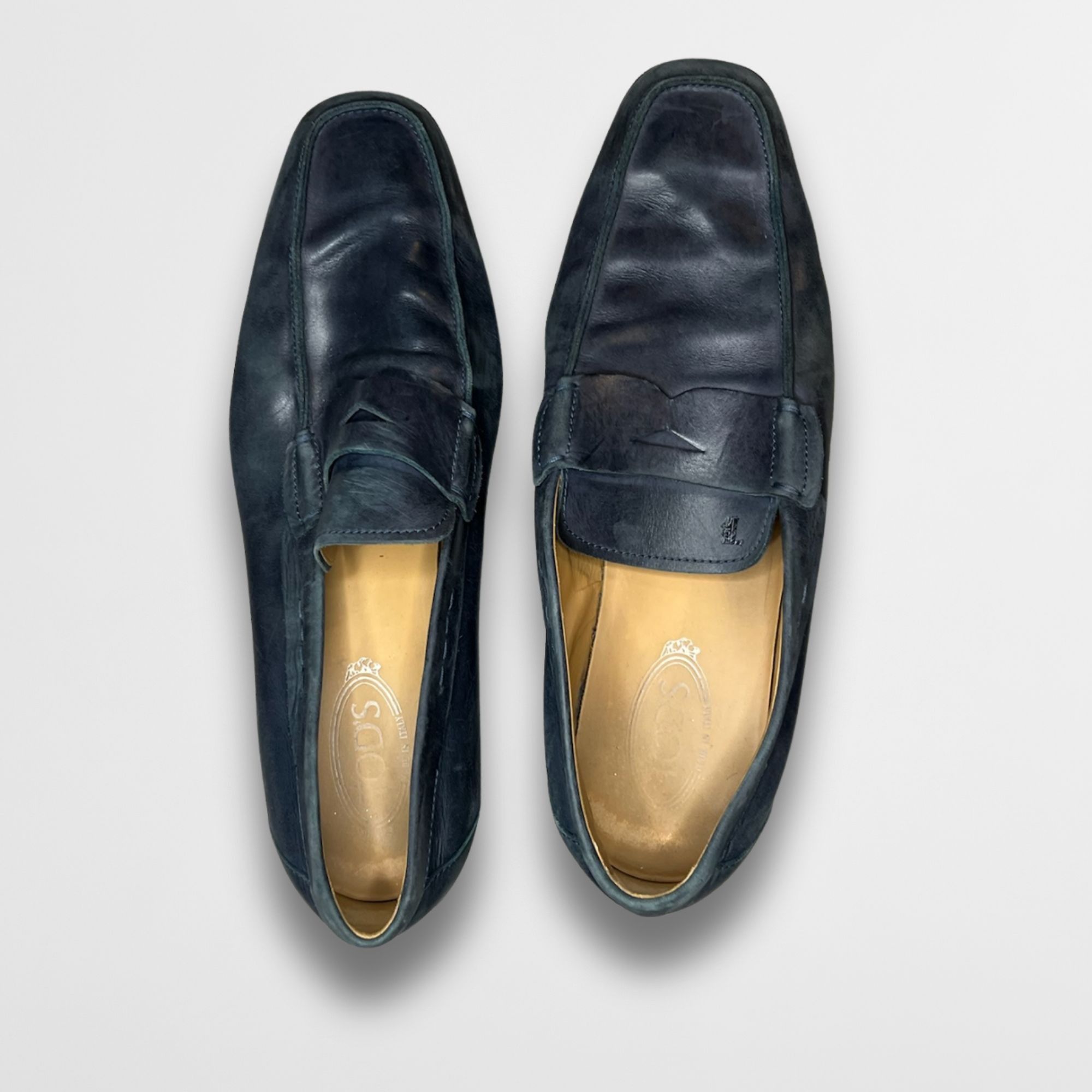 Tod's Tods Size 11 Black Leather Loafers For Men Size US 11 / EU 44 - 2 Thumbnail