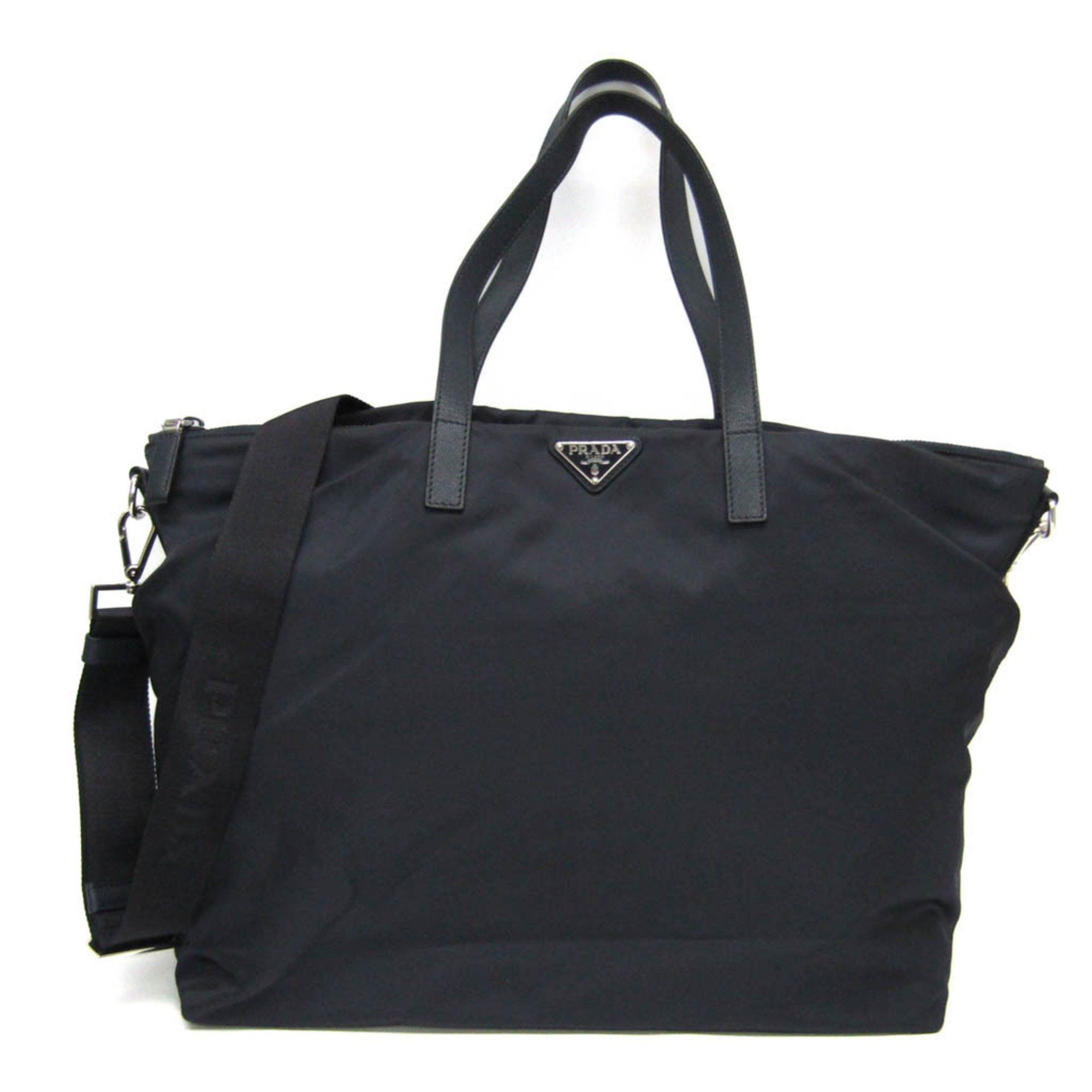 image of Prada Cabas Shoulder in Black, Women's