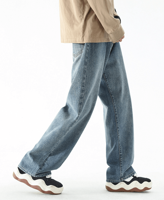 Japanese Brand × Jean High street trend American vintage washed jeans Size US 32 / EU 48 - 3 Thumbnail