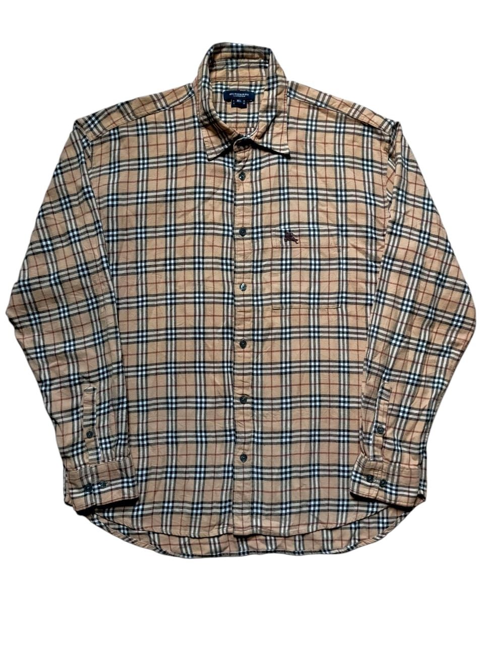 Vintage Burberry Nova Check Shirt Button Ups