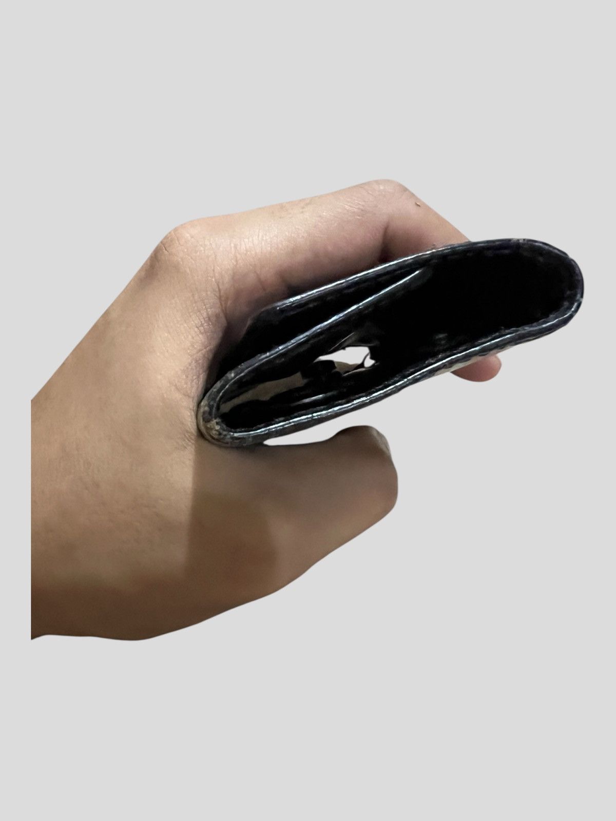 Jam Home Made Jam Home Made 4NK Trick Mini Broken Leather Trifold Wallets Size ONE SIZE - 7 Thumbnail