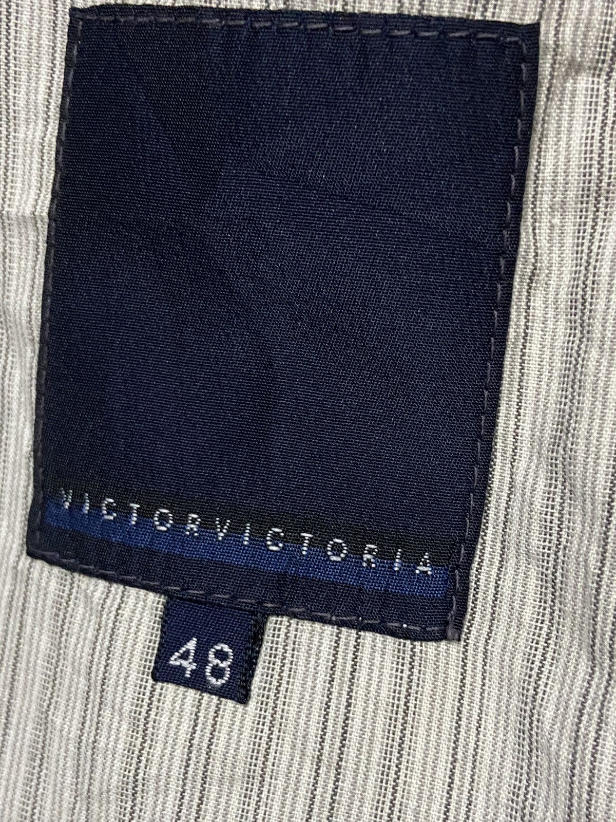 Designer VICTORVICTORIA Striped Blazer Jacket Size US L / EU 52-54 / 3 - 6 Thumbnail