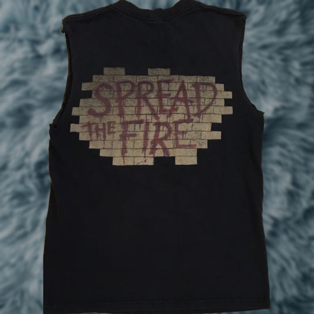 Vintage Vtg Fueled By Fire Faded Cut Off Shirt S Metal Band Slayer Concert Rock Grunge T-Shirt Men Black Size S Size US S / EU 44-46 / 1 - 1 Thumbnail