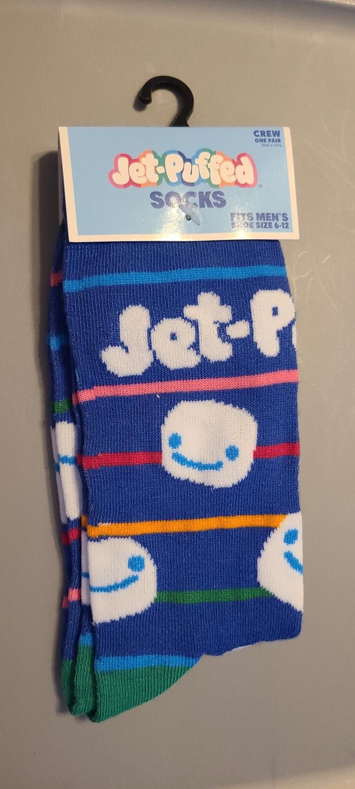 Other Jet-Puffed Crew Socks for Men, Size 6-12 Size ONE SIZE - 1 Preview