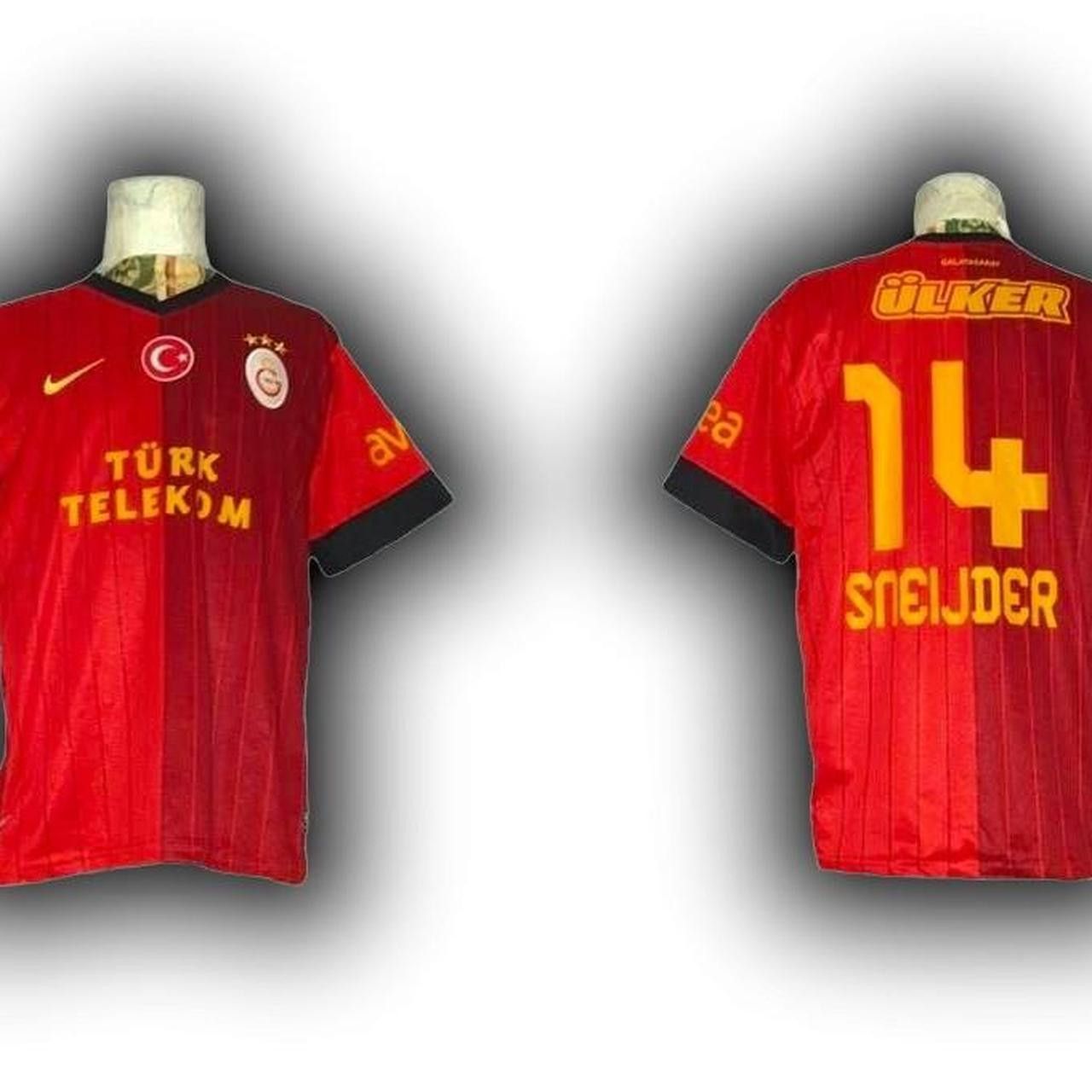 Nike Fc Galatasaray SK Turkey 2012 2013 Away shirt SNEIJDER Size US L / EU 52-54 / 3 - 1 Thumbnail