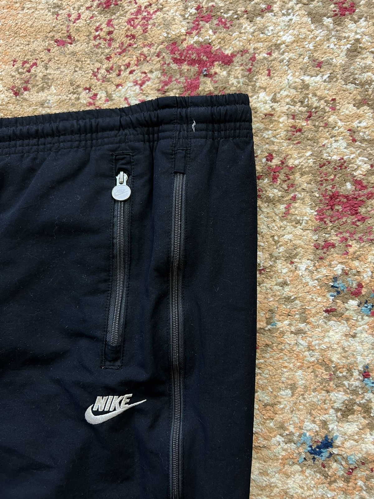 Nike × Vintage 90’s NIKE RETRO FULL ZIP TRACK PANTS BAGGY SWOOSH LOGO Size US 34 / EU 50 - 4 Thumbnail