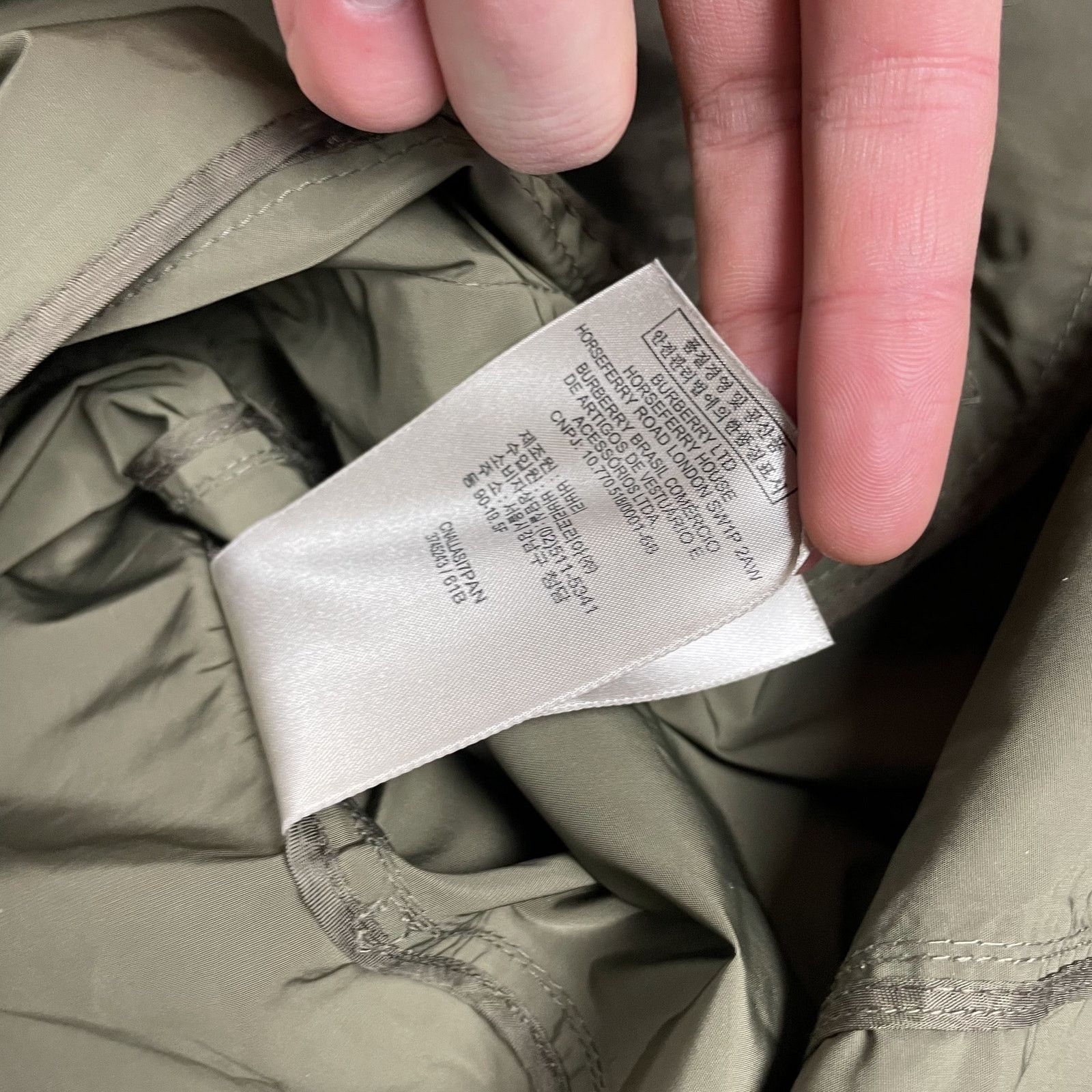 Burberry Burberry Brit Olive green Trench Coat 6 Size M / US 6-8 / IT 42-44 - 10 Thumbnail