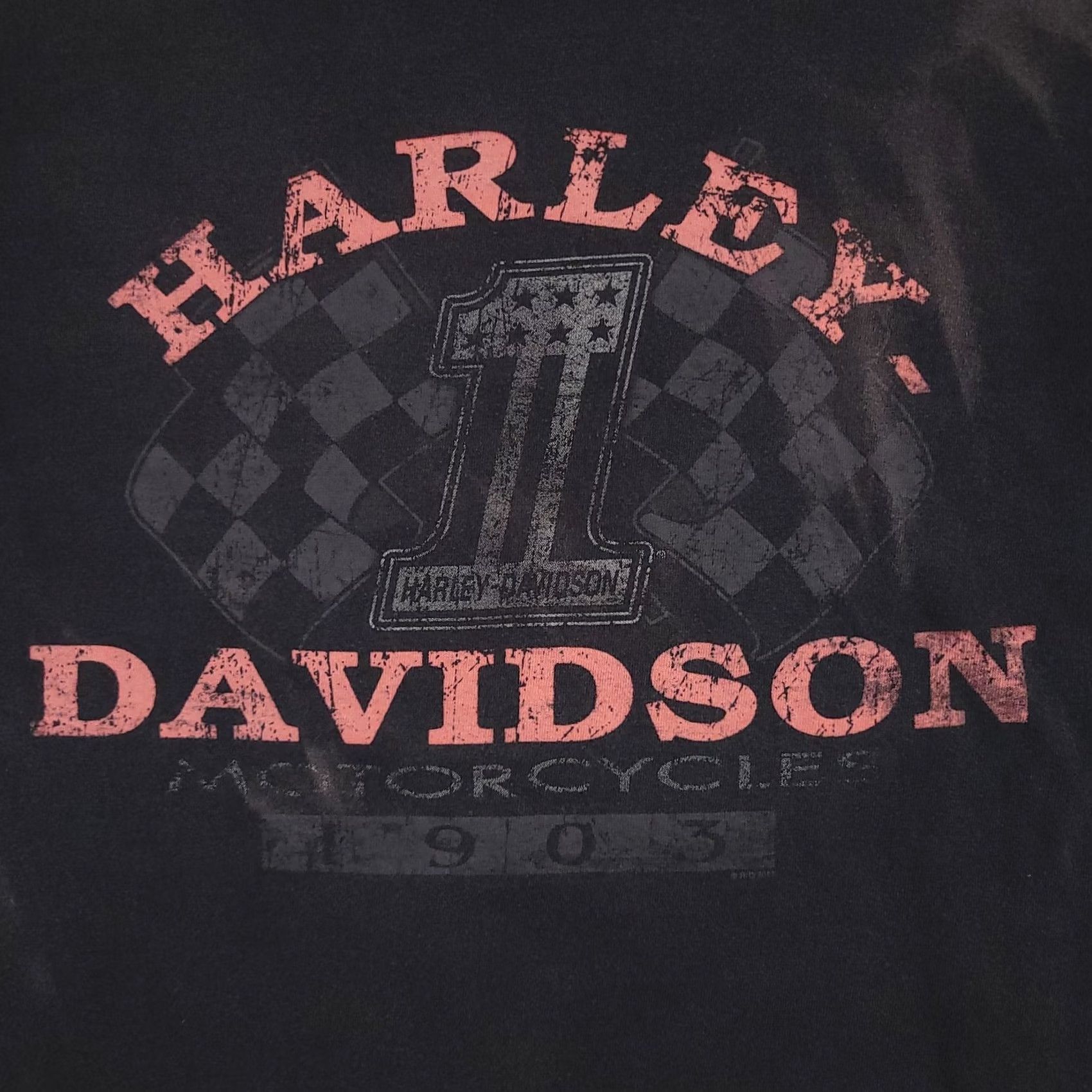 Harley Davidson Harley-Davidson Shirt Mens Medium Black #1 Motorcycle Riding Y2K Grunge Tee Size US M / EU 48-50 / 2 - 4 Thumbnail