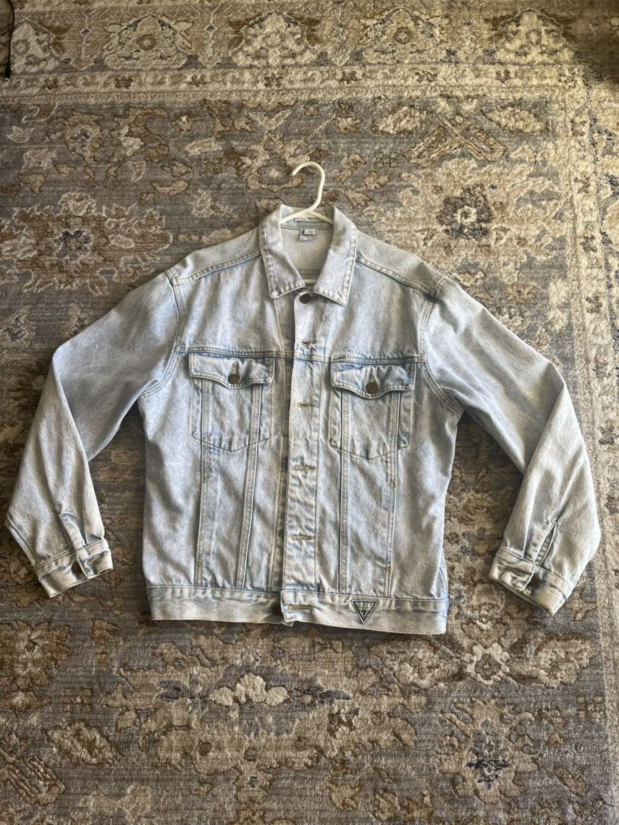 Georges Marciano 90’s MADE IN USA GEORGE MARCIANO LIGHT DENIM JEAN JACKET S Size US S / EU 44-46 / 1 - 1 Thumbnail