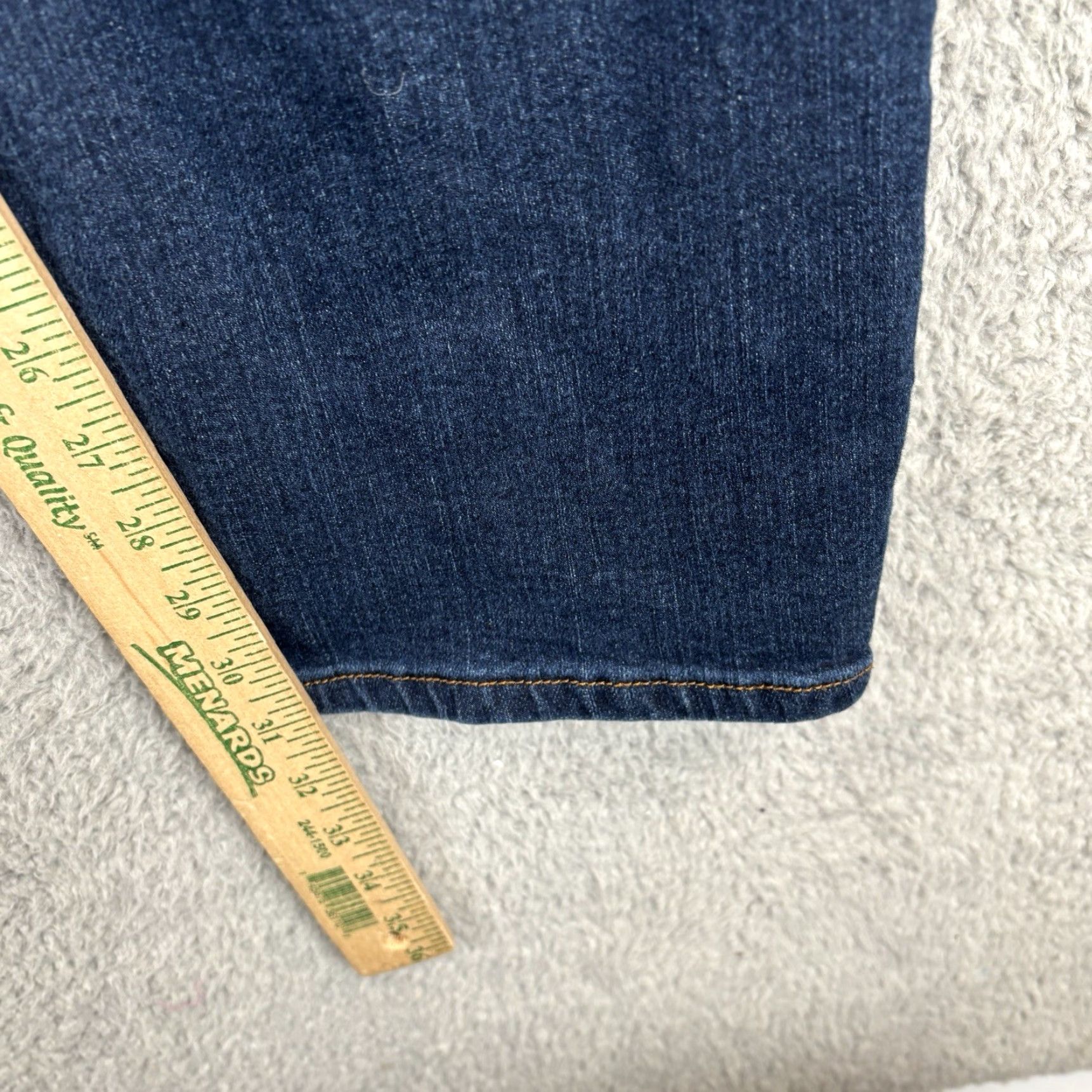 Vintage Origin USA Jeans Mens 38x30 Blue Bootcut Relaxed Fit Stretch Made USA Jeans Size US 38 / EU 54 - 6 Thumbnail