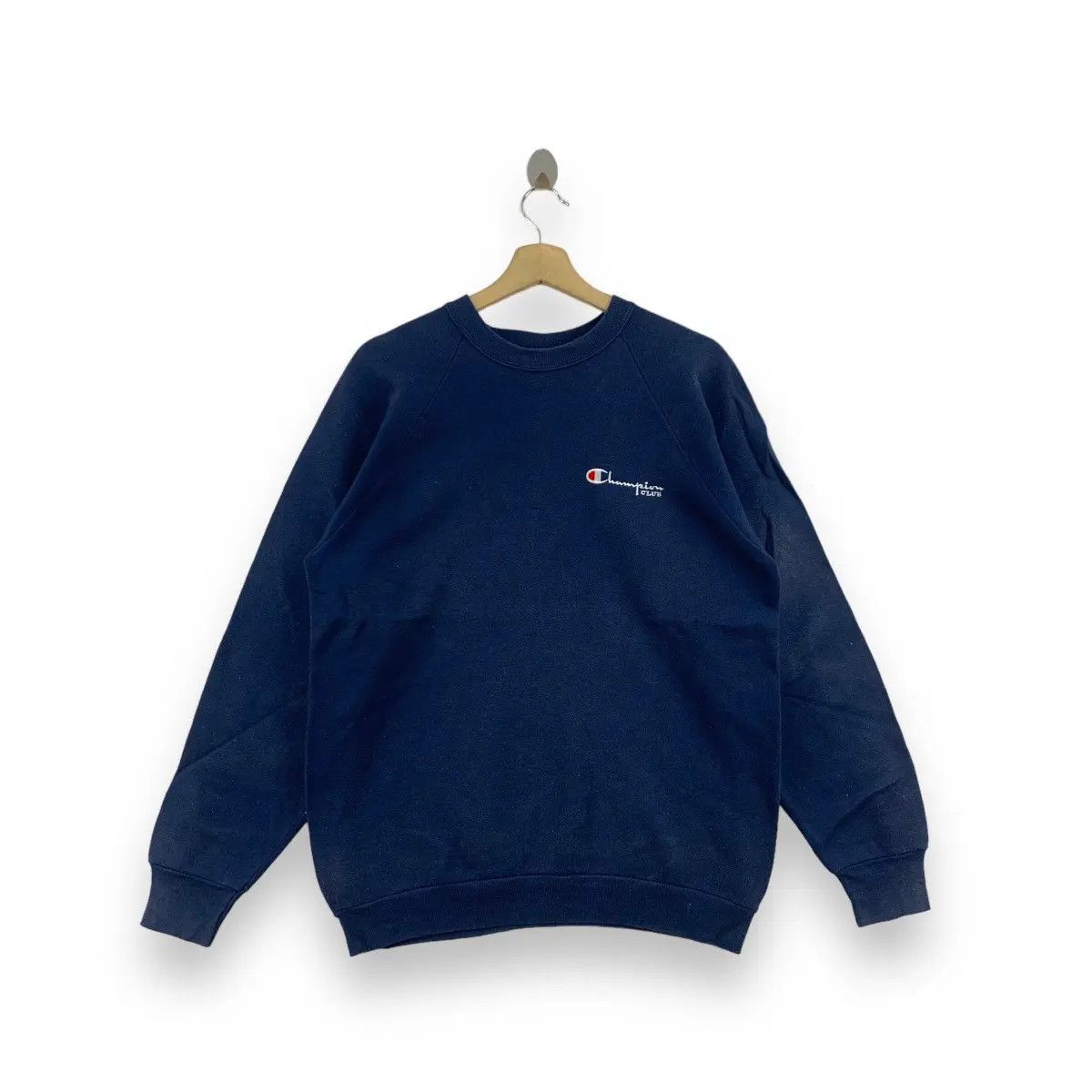 Champion Vintage 90’ CHAMPION CLUB Script Logo Crewneck Sweatshirt Size L / US 10 / IT 46 - 1 Thumbnail