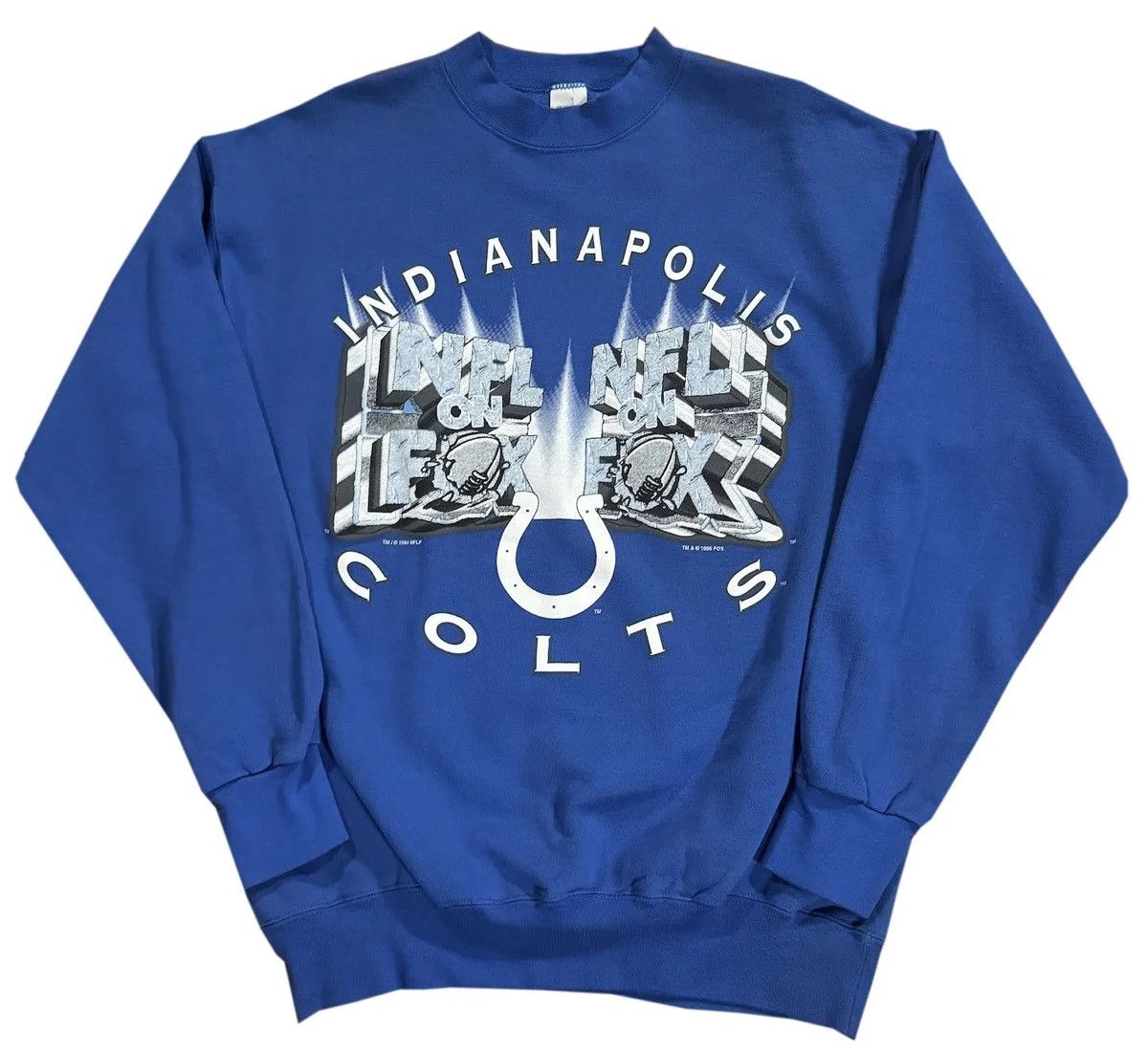 Vintage Vintage NFL ON FOX Indianapolis Colts Sweatshirt (Size L) Size US L / EU 52-54 / 3 - 1 Thumbnail