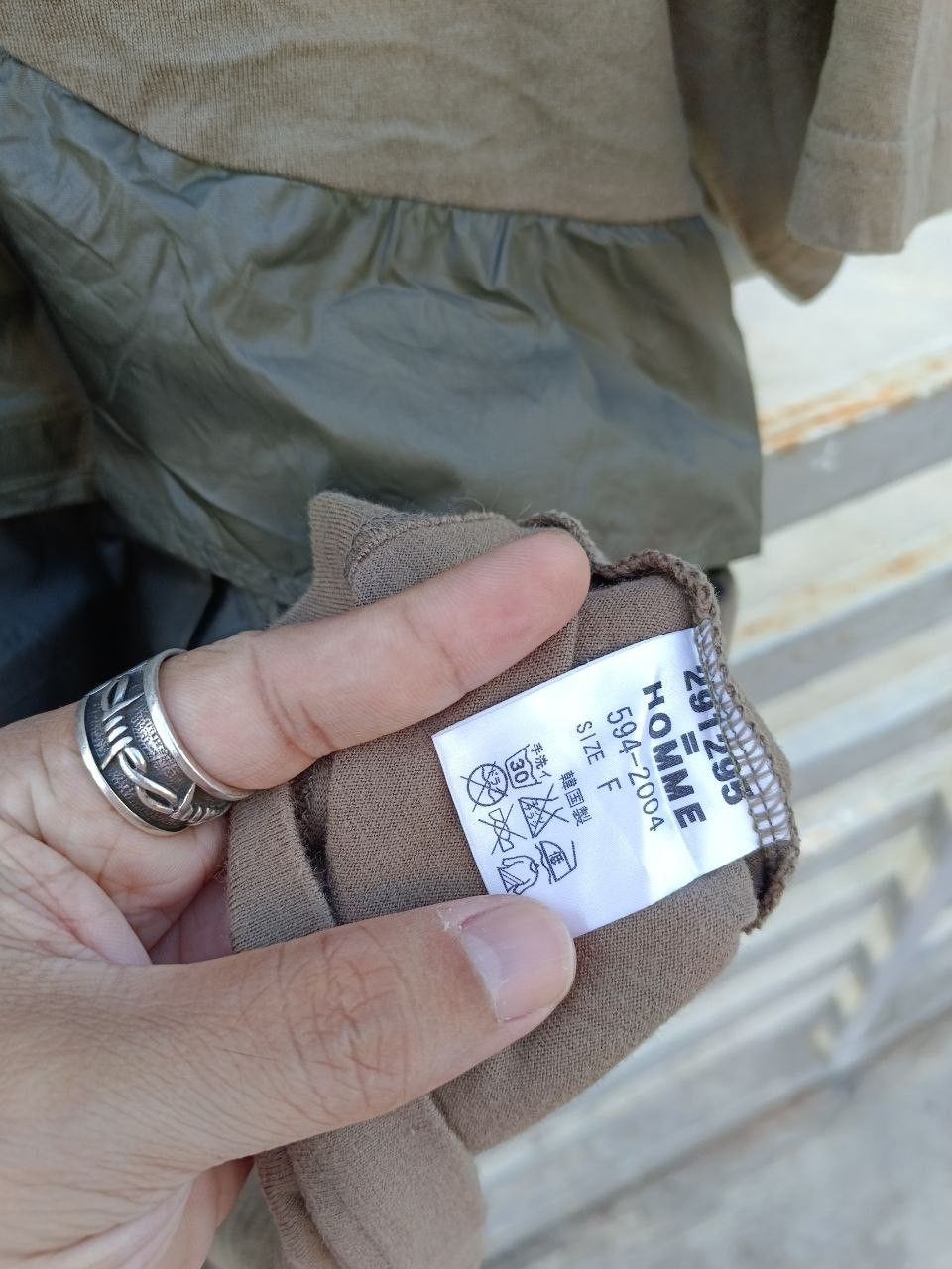 20471120 291295 = HOMME TACTICAL POCKET T SHIRT Size US S / EU 44-46 / 1 - 5 Thumbnail