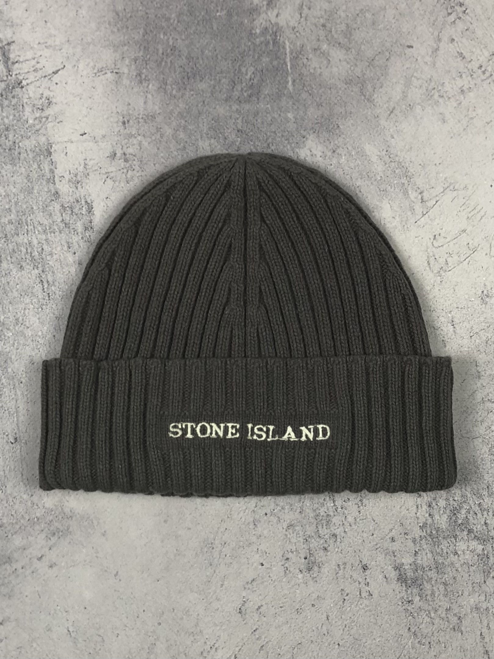 Stone Island Archive Stone Island Hat Ribbed Wool Nylon Size ONE SIZE - 1 Thumbnail
