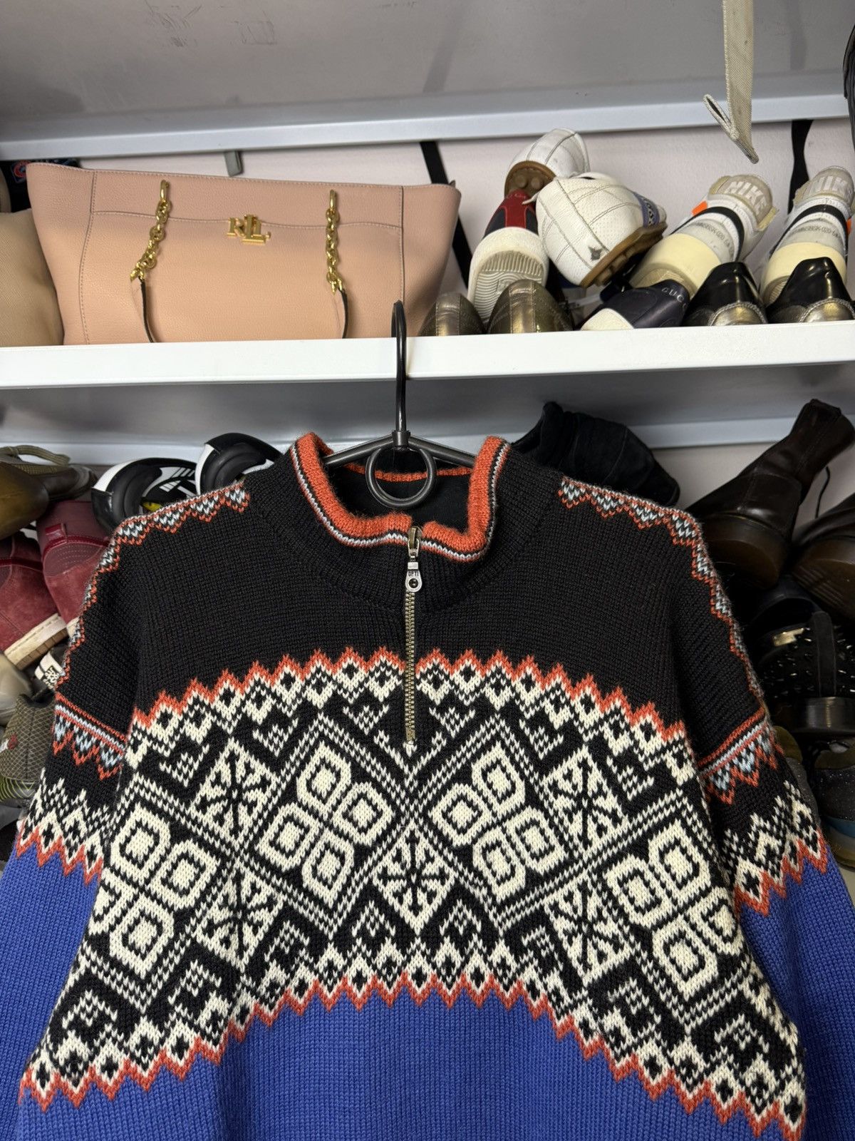 Dale Of Norway Vintage Nordstrikk Dale of Norway Style Wool Knit Sweater Size US M / EU 48-50 / 2 - 2 Thumbnail