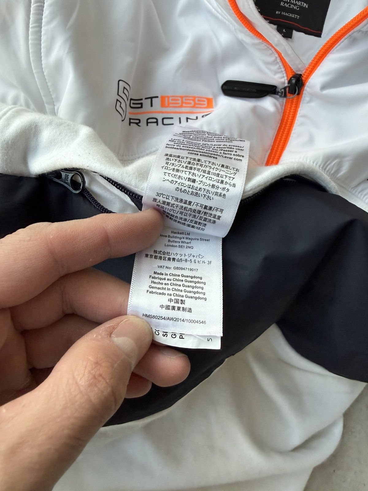Vintage Vintage Aston Martin Hackett Racing Jacket Size L Size US L / EU 52-54 / 3 - 10 Thumbnail