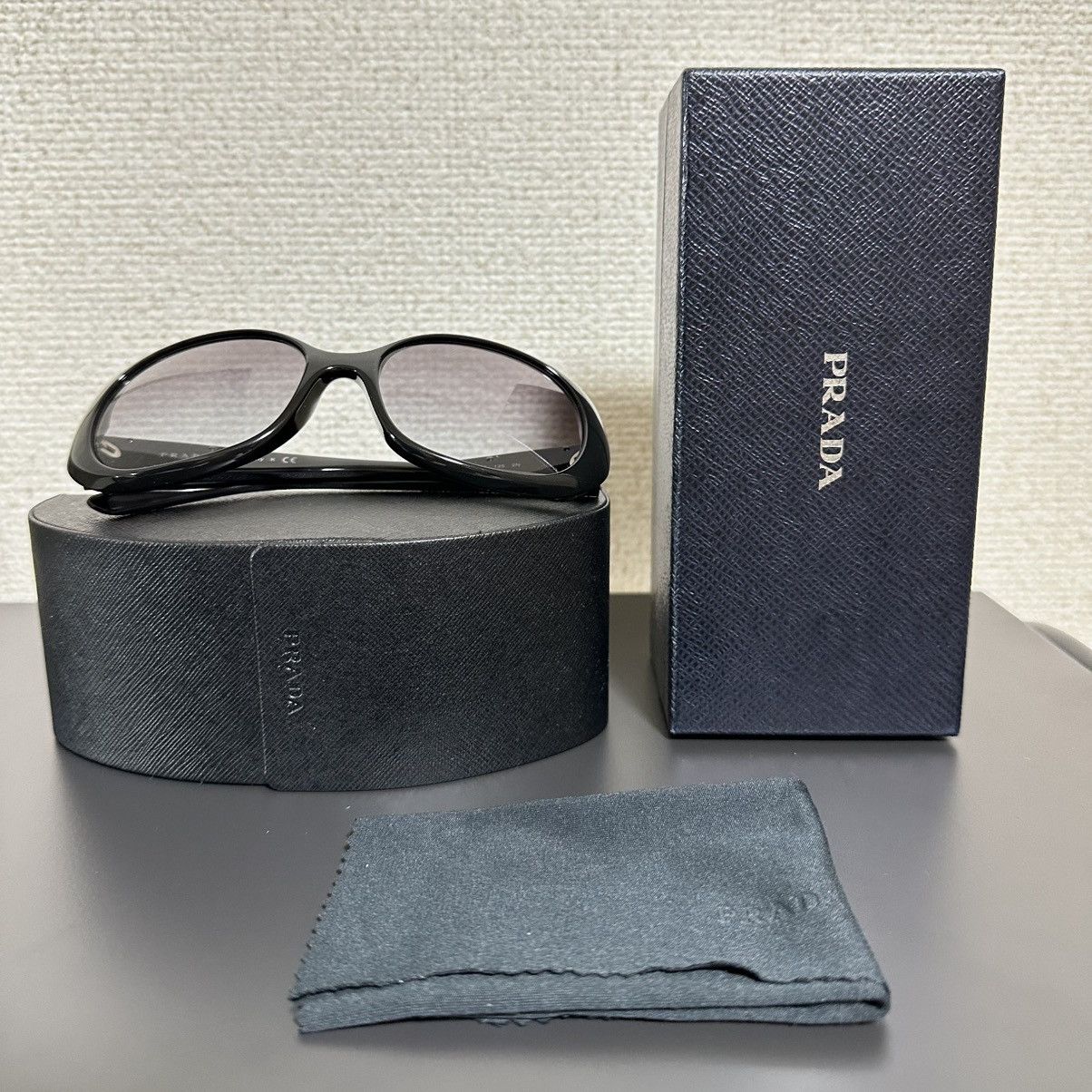 Prada × Raf Simons × Vintage Prada Triangle Logo Sunglasses Size ONE SIZE - 6 Thumbnail