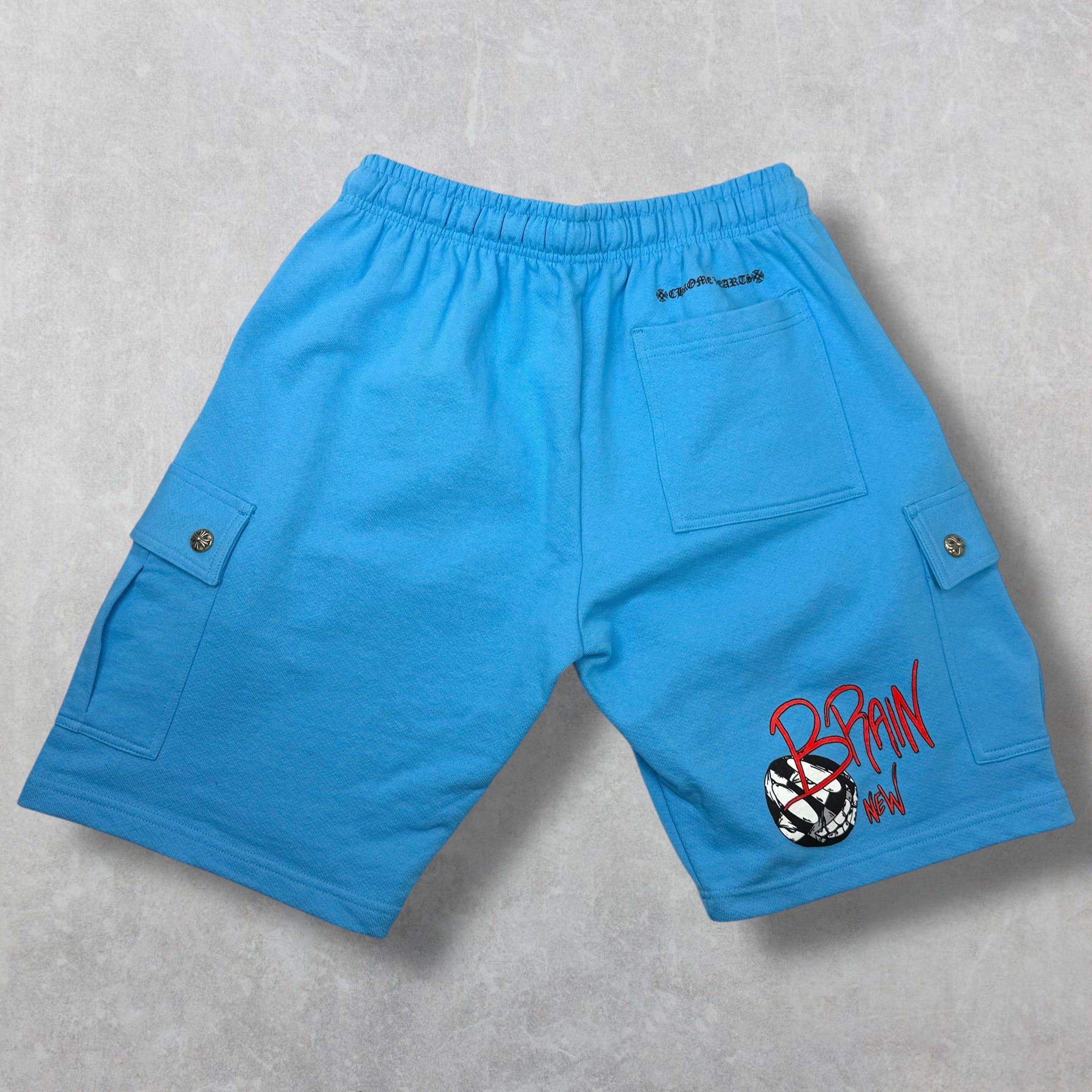 Chrome Hearts Chrome Hearts Matty Boy Blue Cargo Shorts L Size US 38 / EU 54 - 2 Thumbnail