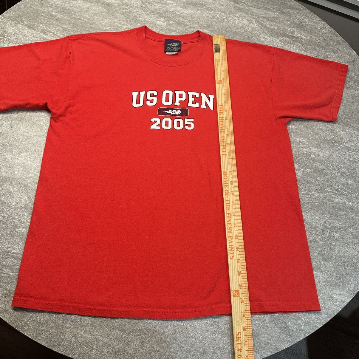 Vintage Vintage US Open 2005 USTA NYC Tennis Agassi T Shirt Size XL Size US XL / EU 56 / 4 - 6 Thumbnail