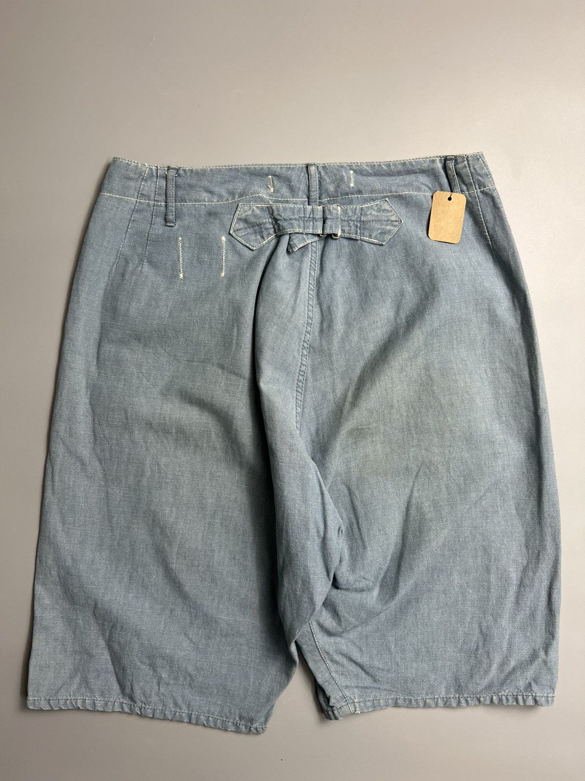 Kapital × Kapital Kountry Vintage 2000s Kapital USN Sailor Button Shorts Size US 31 - 8 Thumbnail