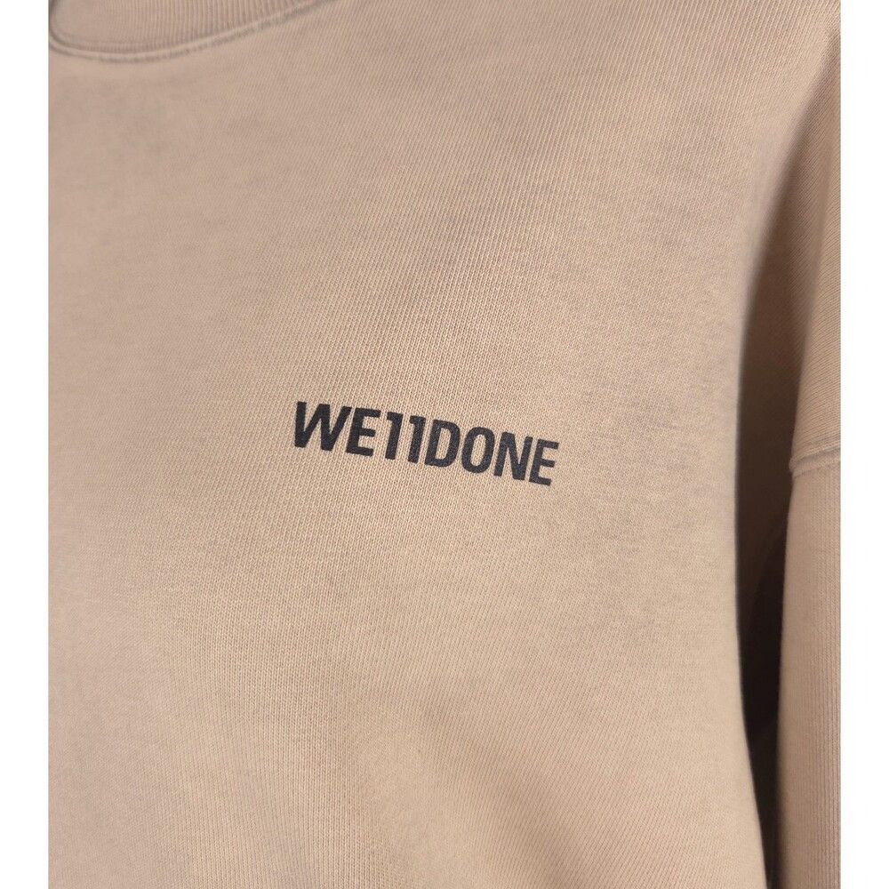 WE11DONE We11done Basic Sweatshirt Size XS Womens Beige Welldone $420 Size XS / US 0-2 / IT 36-38 - 5 Thumbnail